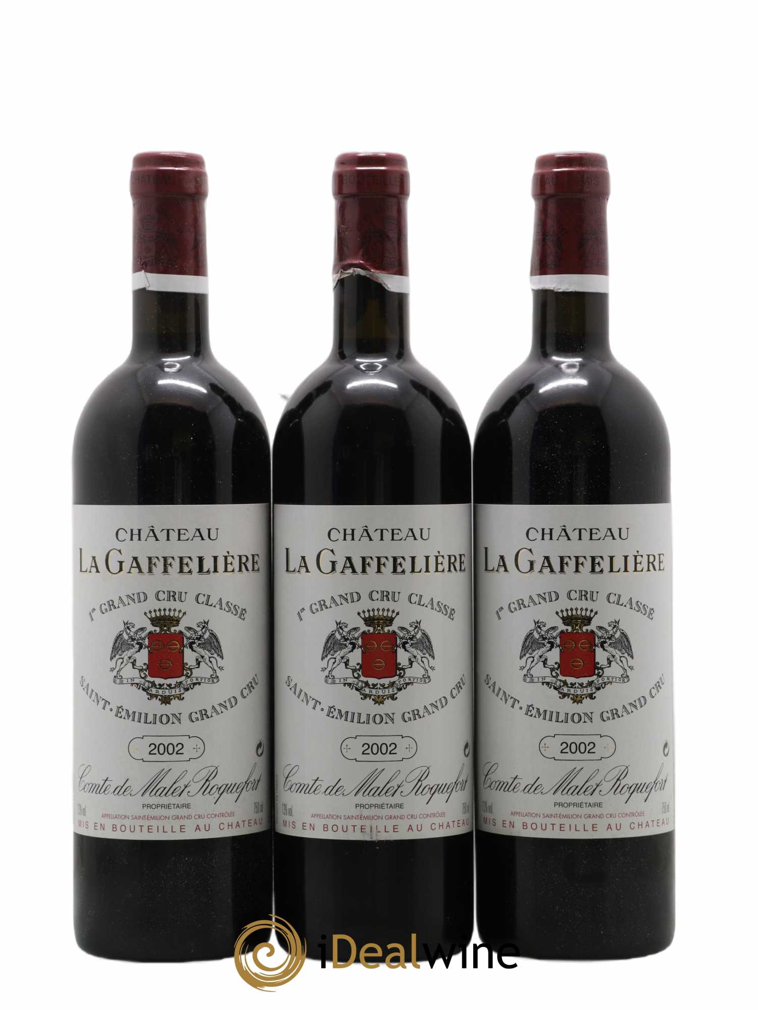 Château la Gaffelière 1er Grand Cru Classé B 2002 - Lot de 12 bouteilles - 4