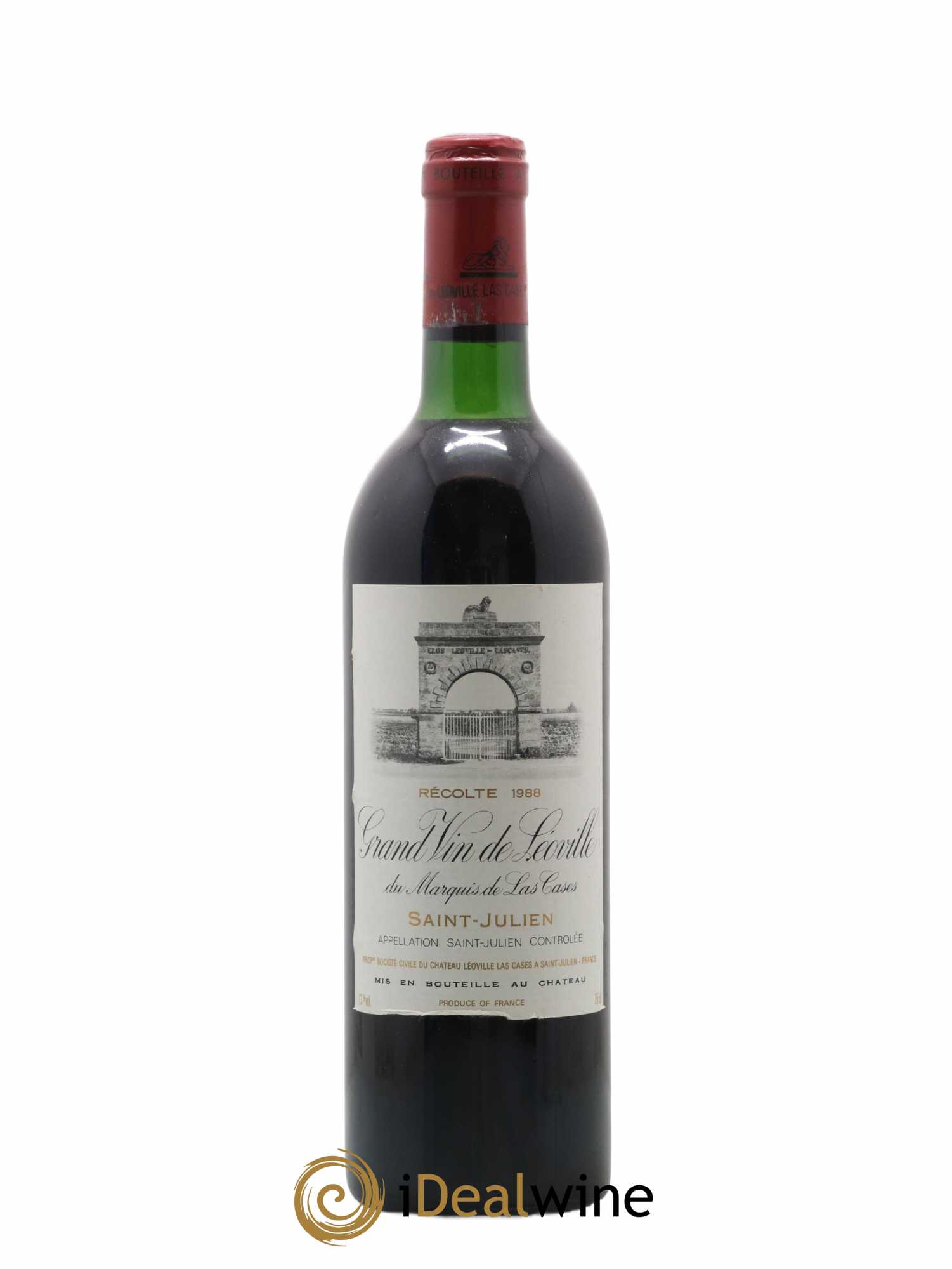 Château Léoville Las Cases 2ème Grand Cru Classé 1988 - Lot de 1 bouteille - 0