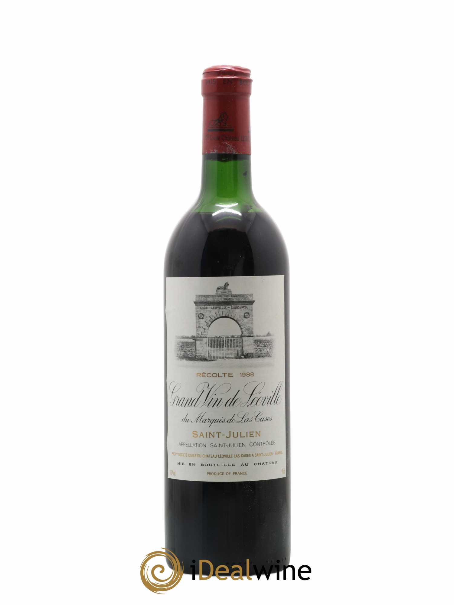 Château Léoville Las Cases 2ème Grand Cru Classé 1988 - Lot de 1 bouteille - 0