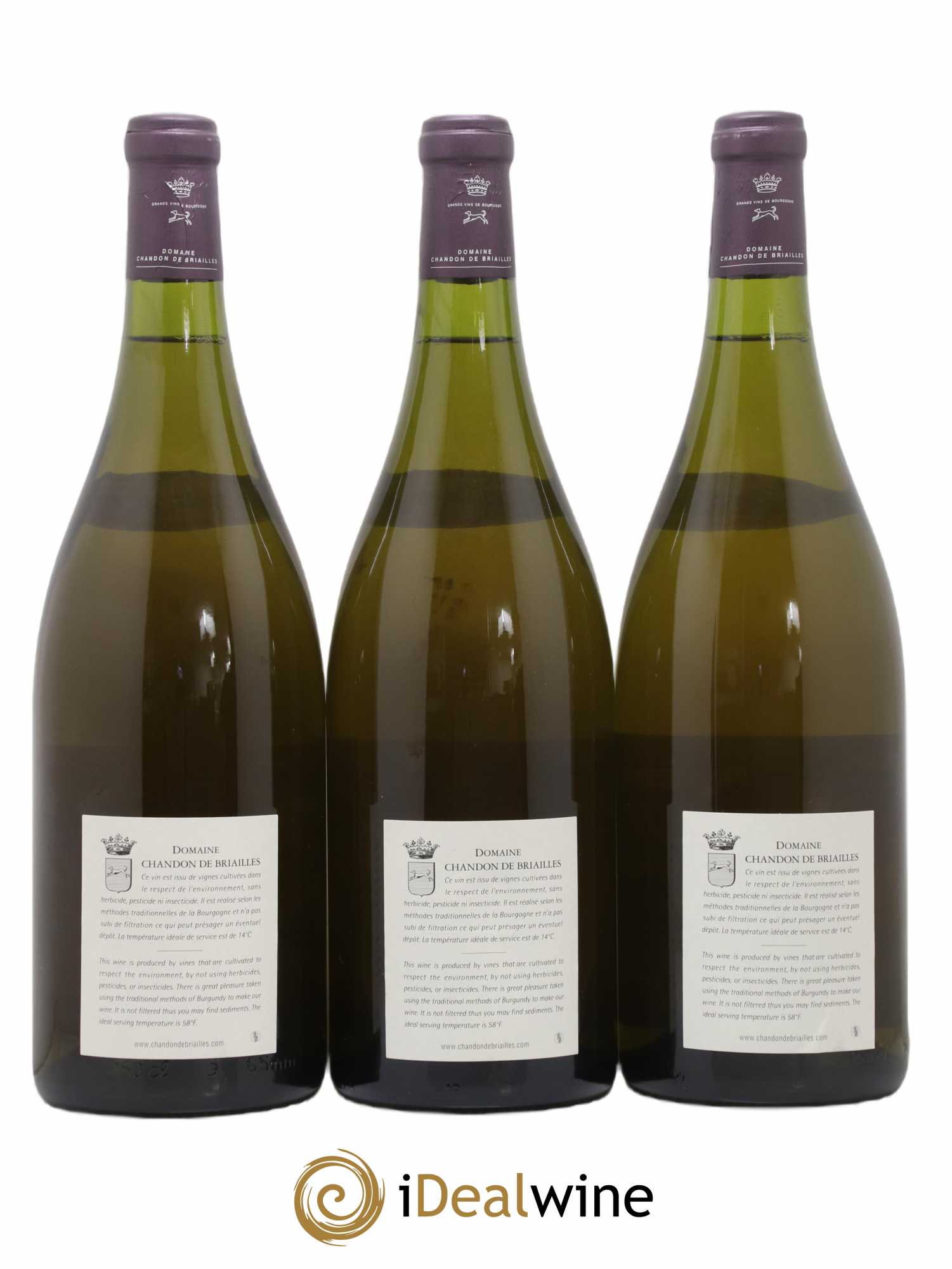 Corton Grand Cru Chandon de Briailles 2001 - Lot de 3 magnums - 1