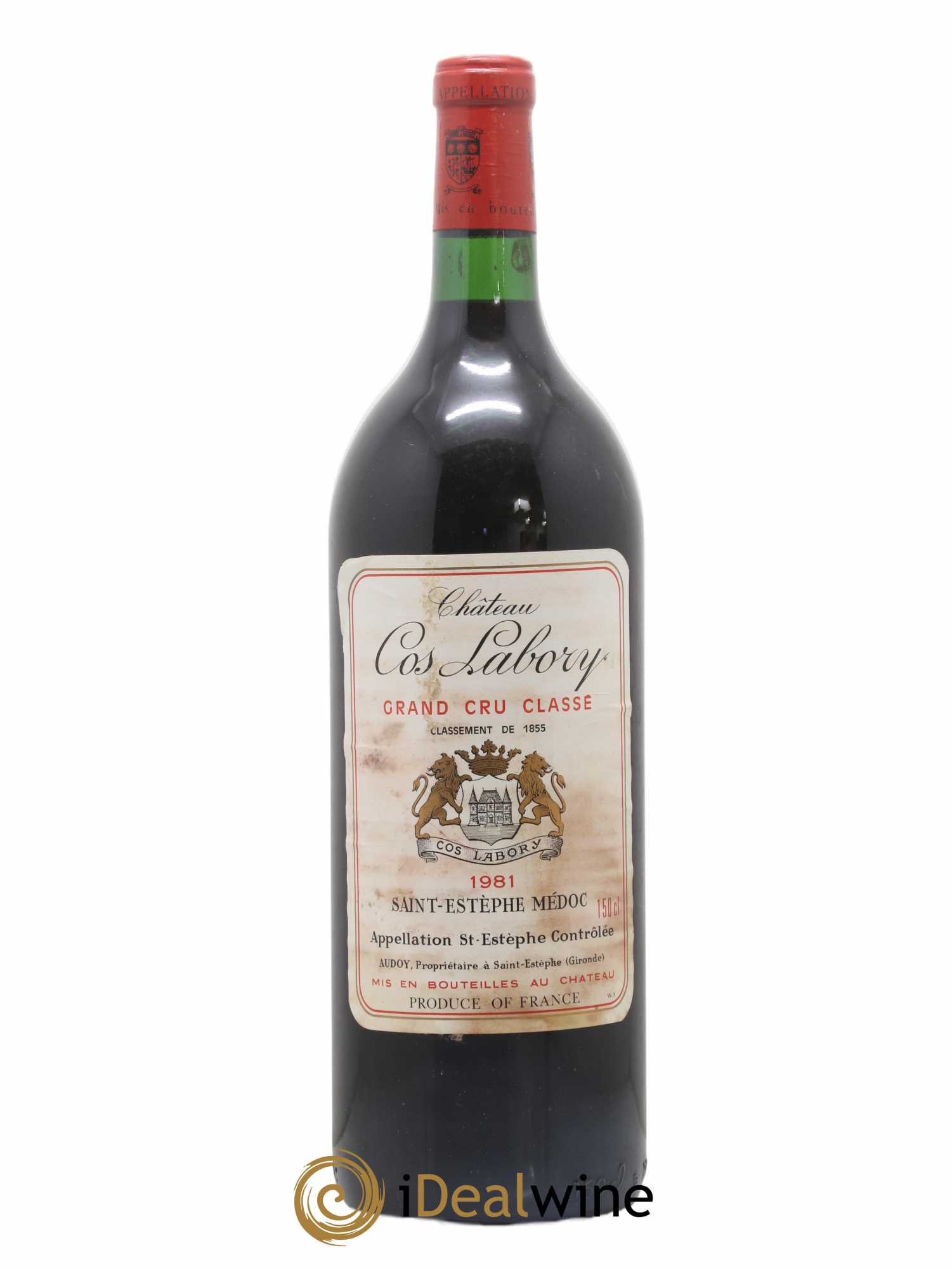 Château Cos Labory 5ème Grand Cru Classé 1981 - Lot de 1 magnum - 0