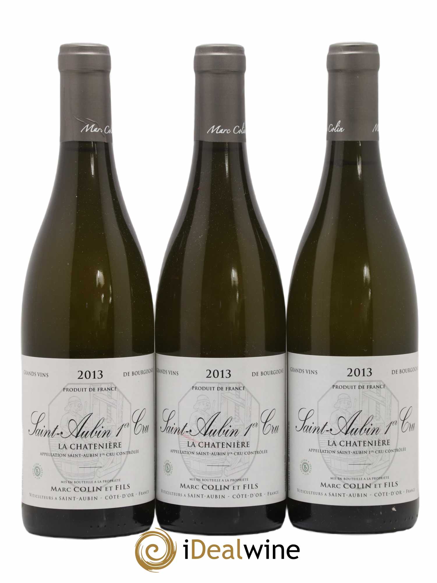 Saint-Aubin 1er Cru La Chatenière Marc Colin & Fils 2013 - Lot de 3 bouteilles - 0