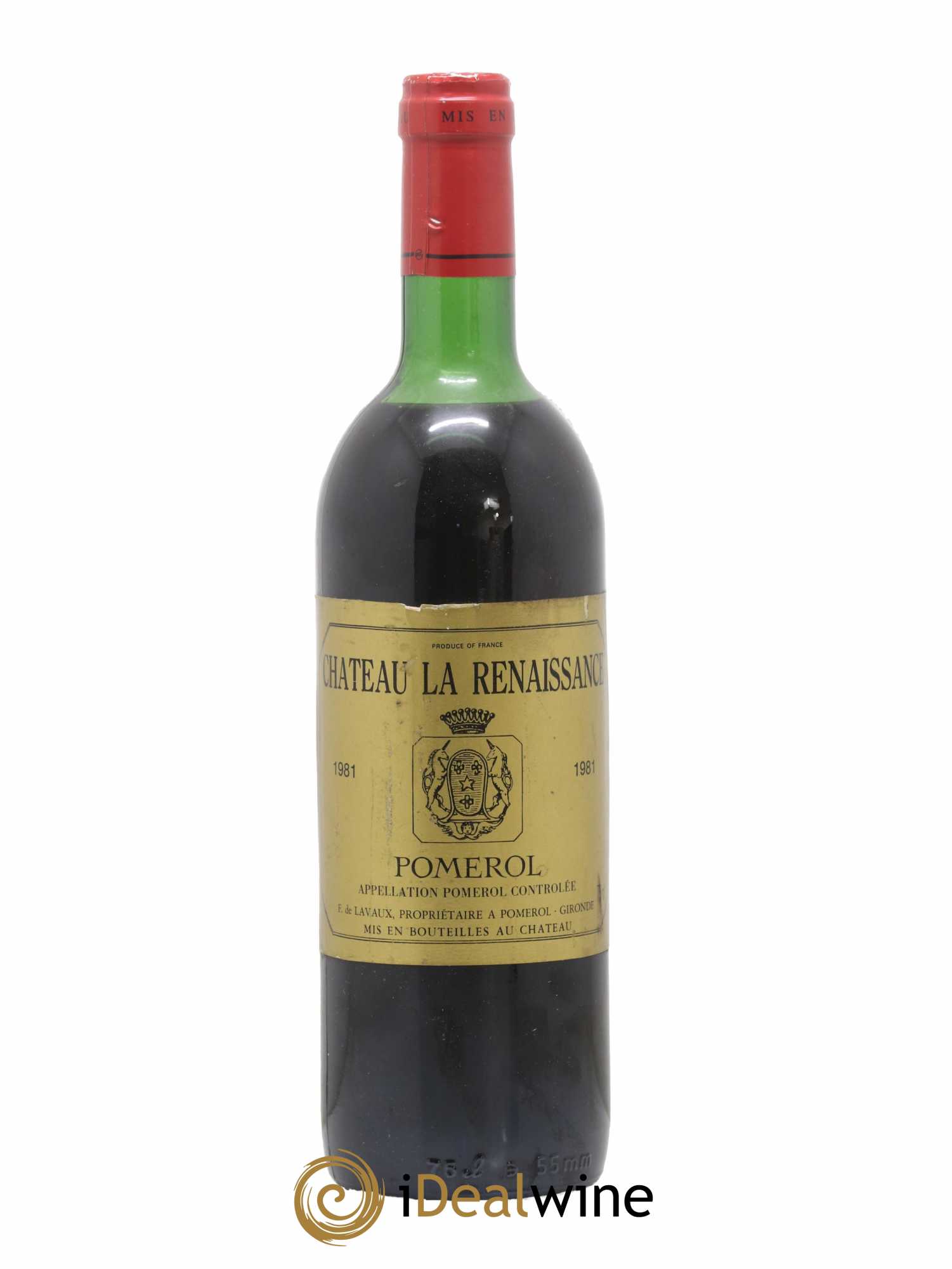 Château la Renaissance 1981 - Lot de 1 bouteille - 0