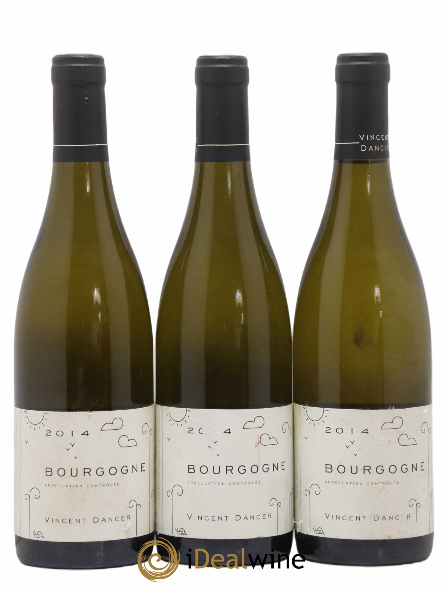 Bourgogne Vincent Dancer 2014 - Lot de 3 bouteilles - 0