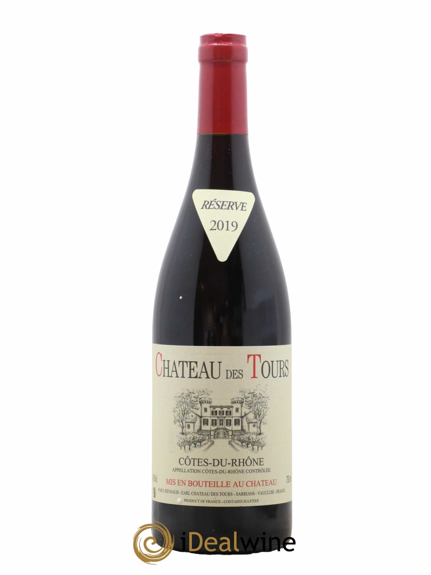 Côtes-du-Rhône Château des Tours Emmanuel Reynaud 2019 - Lot de 1 bouteille - 0