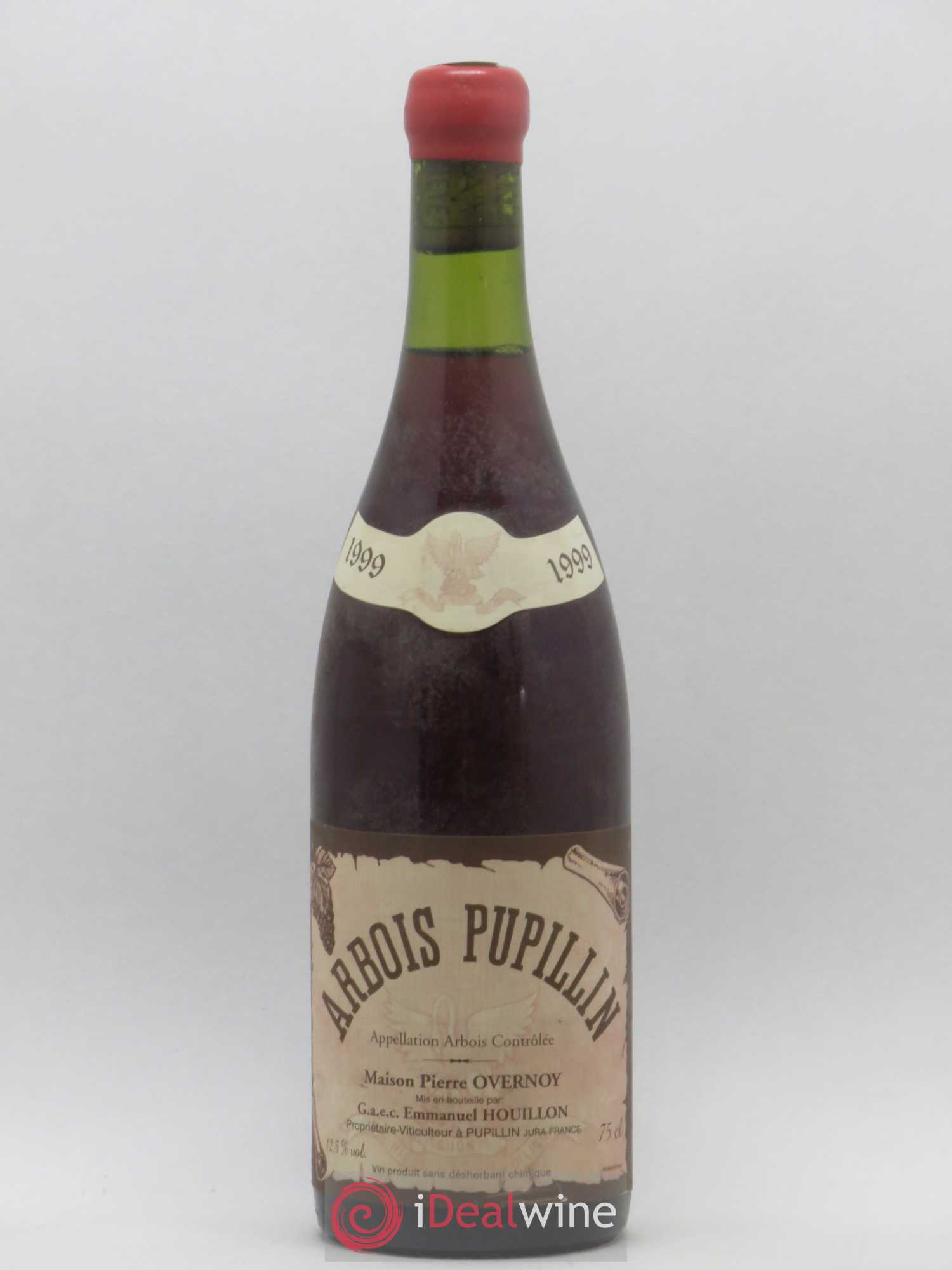 Arbois-Pupillin Poulsard (cire rouge) Overnoy-Houillon (Domaine) 1999 - Lot de 1 bouteille - 0