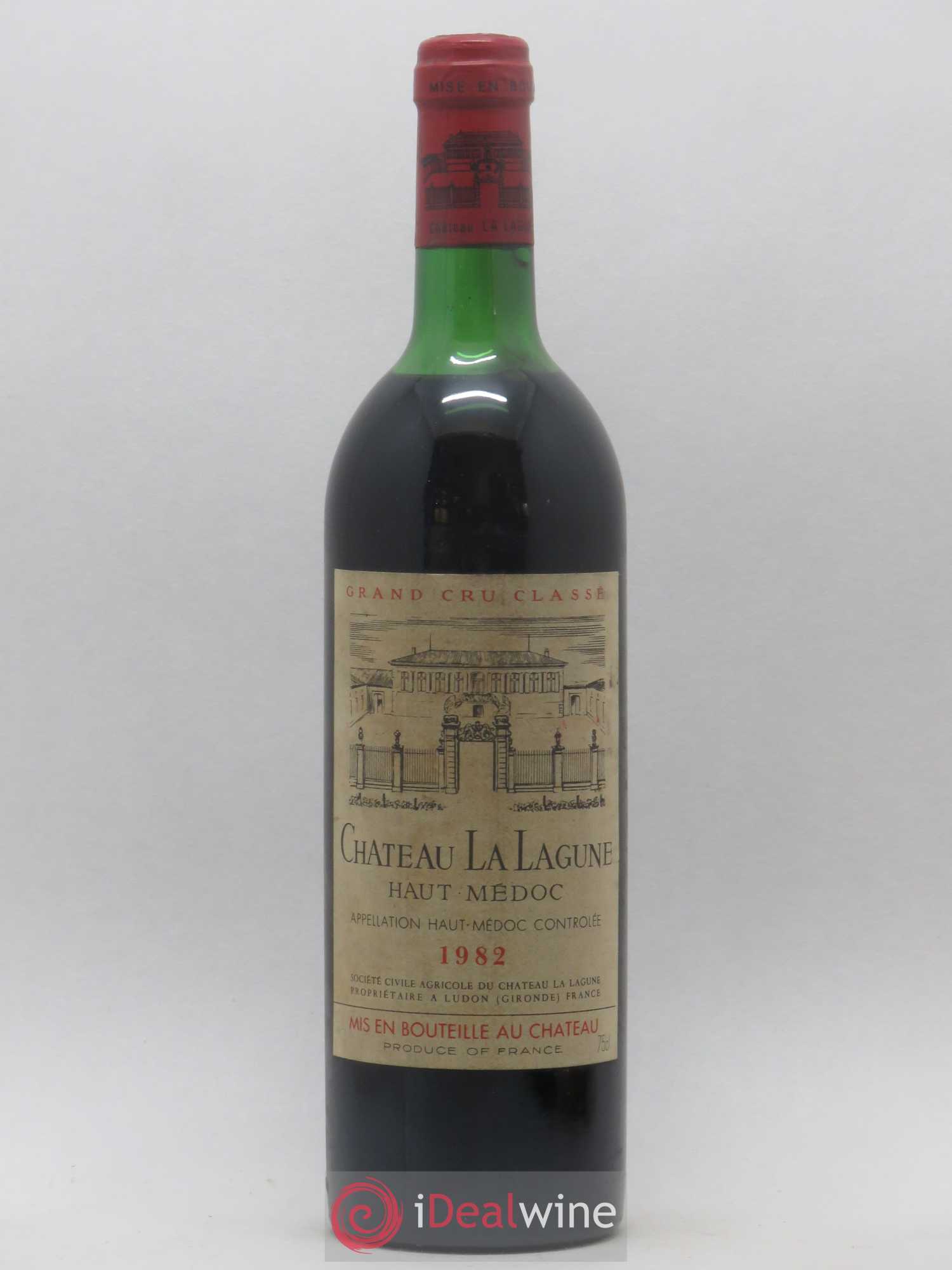 Château la Lagune 3ème Grand Cru Classé 1982 - Lot de 1 bouteille - 0