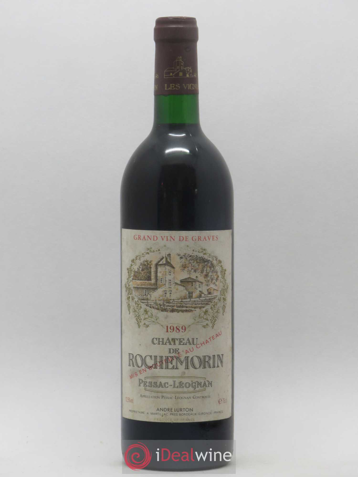 Château de Rochemorin 1989 - Posten von 1 Flasche - 0