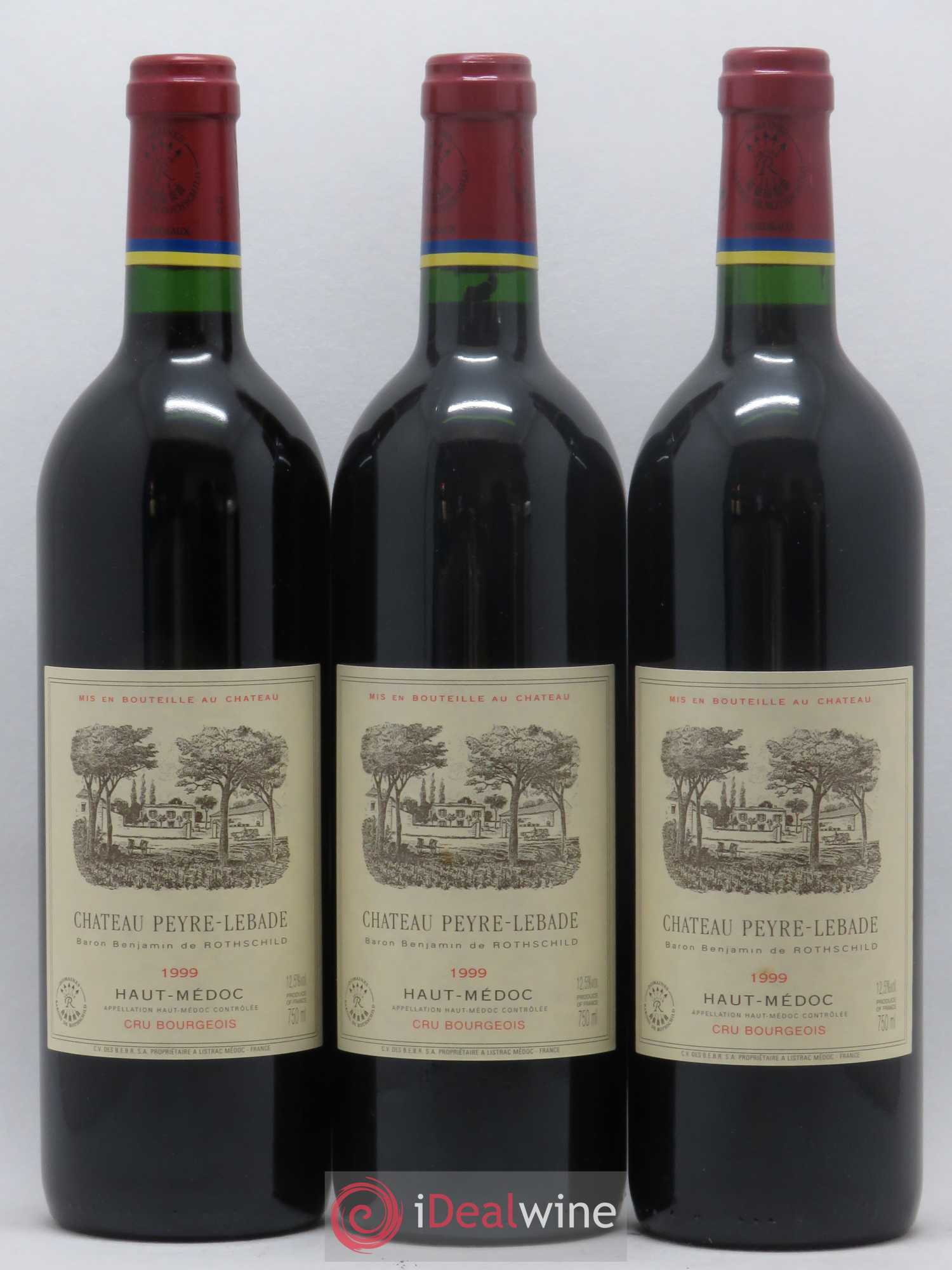 Haut Médoc Château Peyre Lebade (sans prix de réserve) 1999 - Posten von 12 Flaschen - 1
