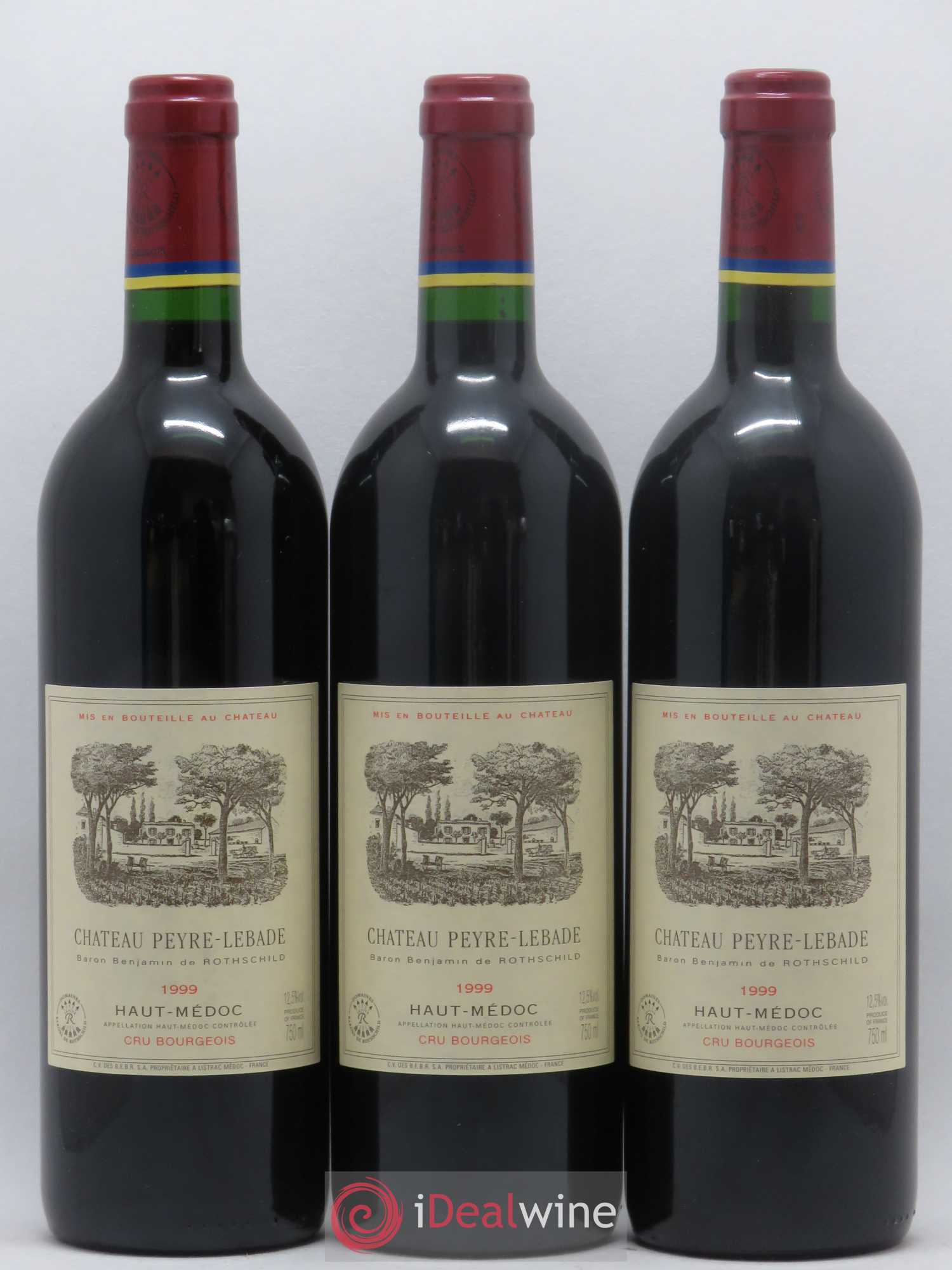 Haut Médoc Château Peyre Lebade (sans prix de réserve) 1999 - Posten von 12 Flaschen - 2