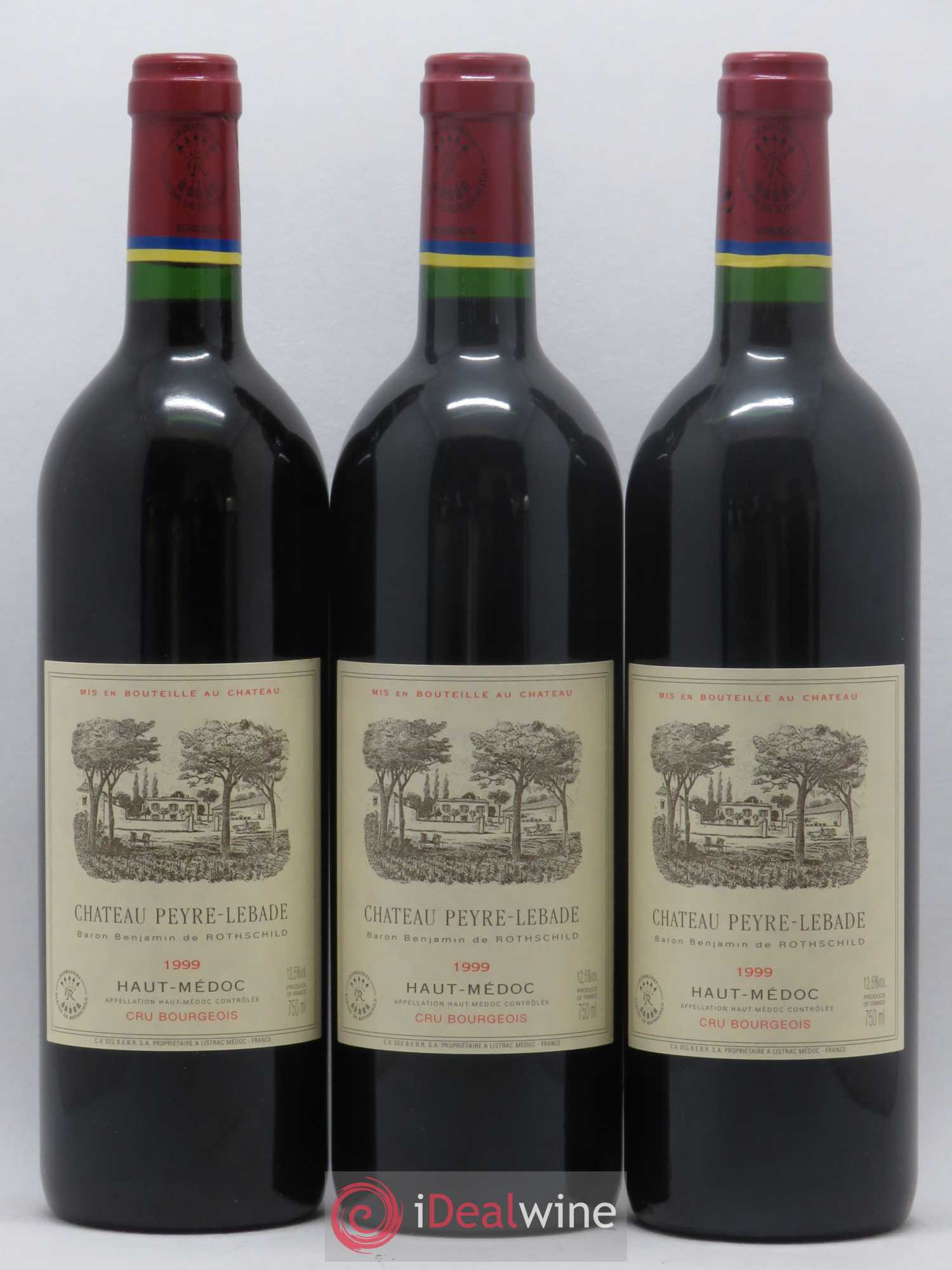 Haut Médoc Château Peyre Lebade (sans prix de réserve) 1999 - Posten von 12 Flaschen - 3