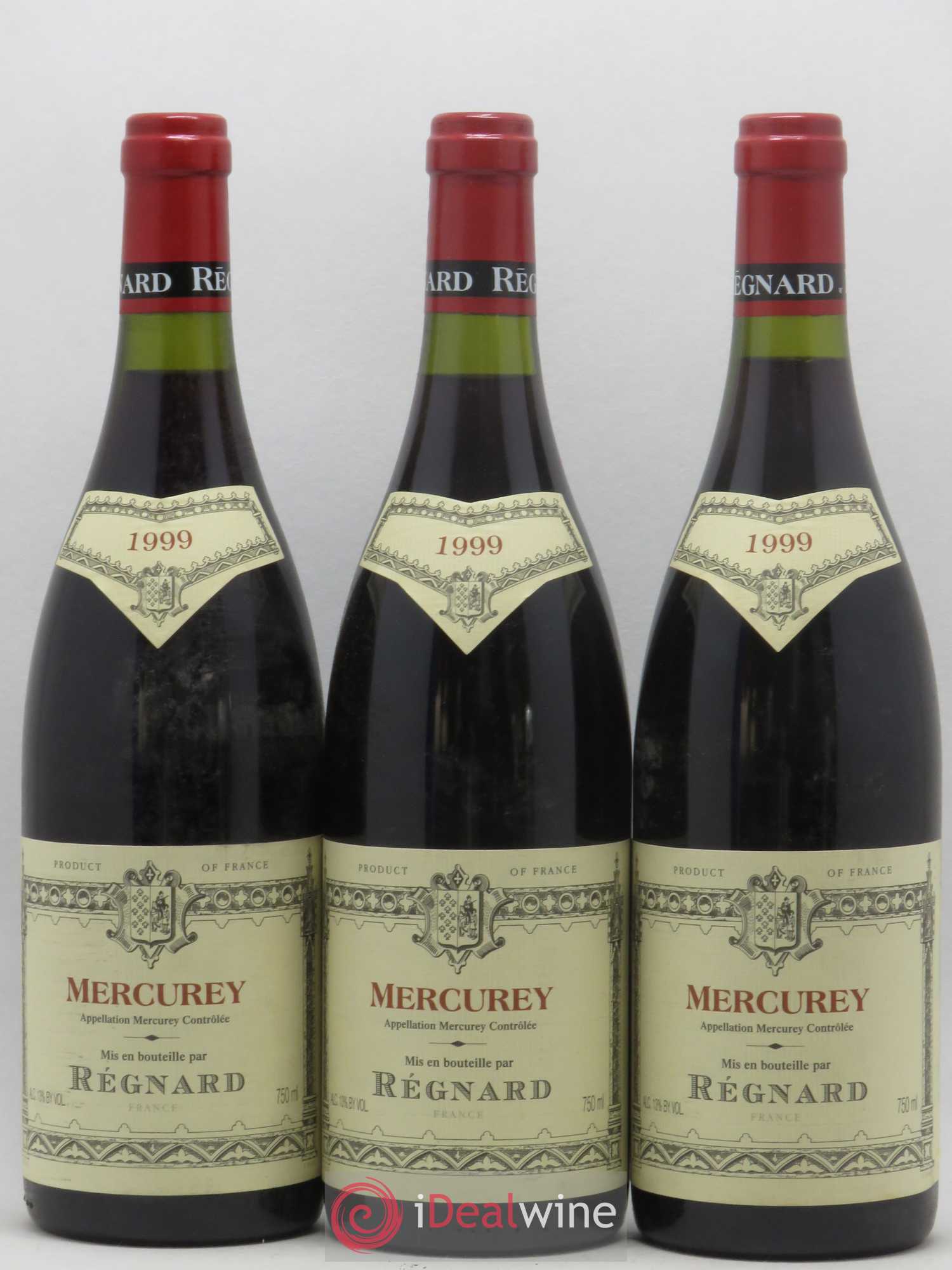 Mercurey Regnard 1999 - Lot de 12 bouteilles - 1