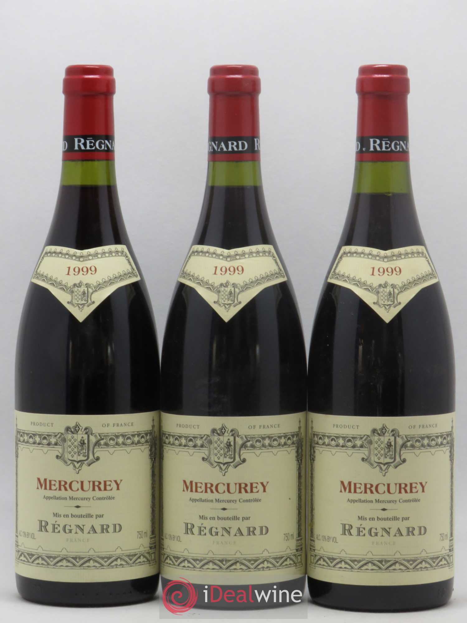 Mercurey Regnard 1999 - Lot de 12 bouteilles - 2