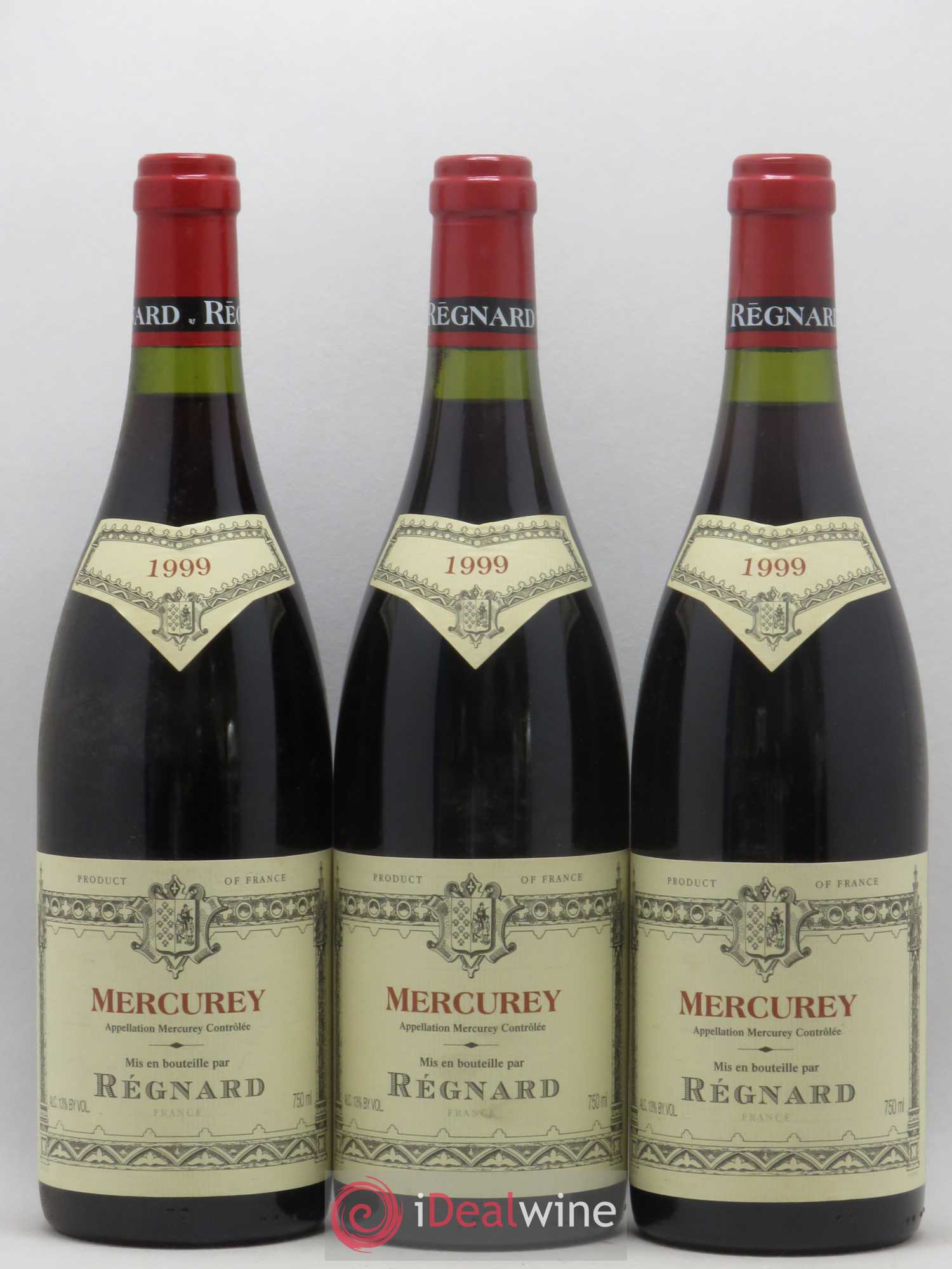 Mercurey Regnard 1999 - Lot de 12 bouteilles - 4