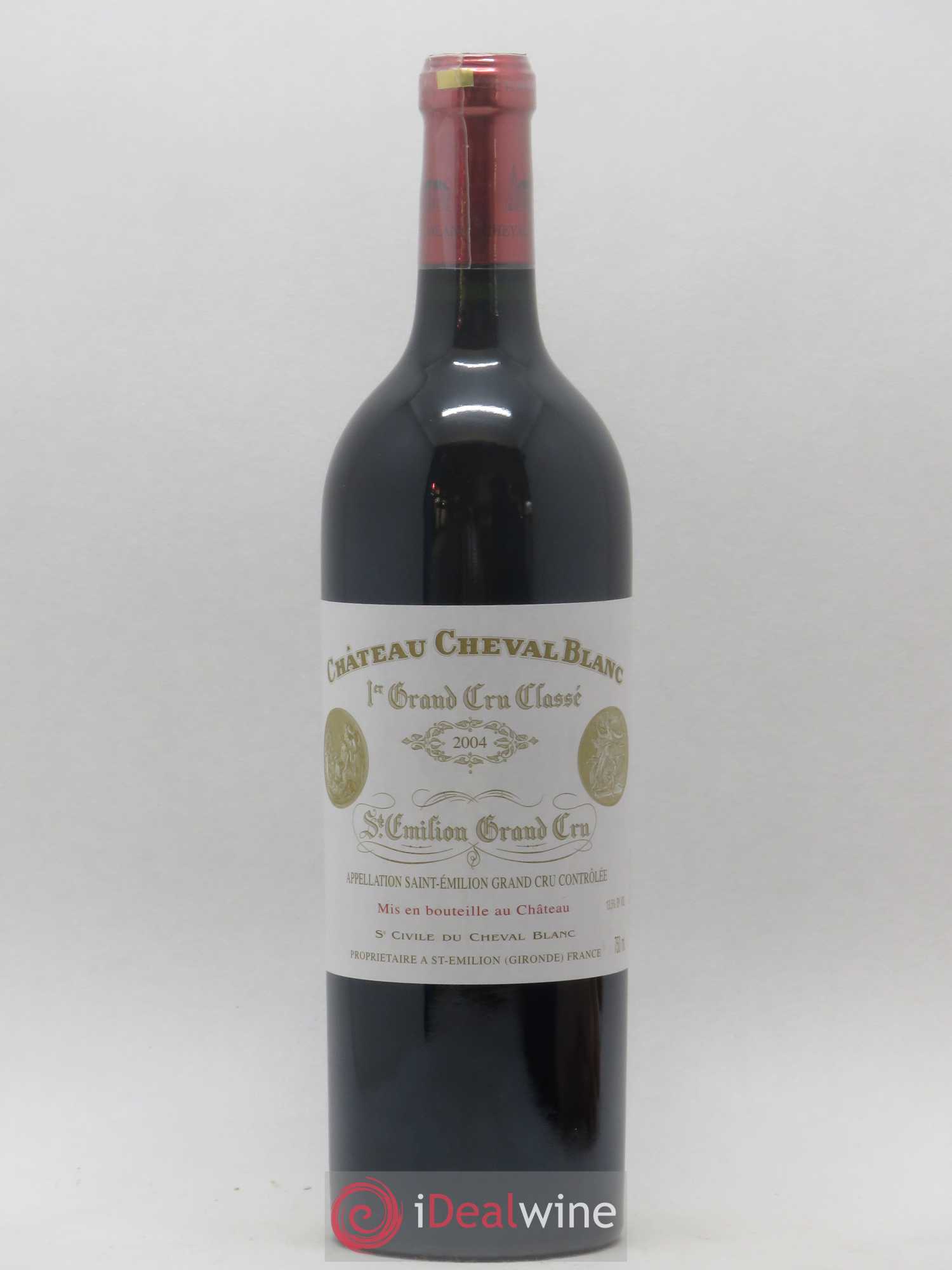Château Cheval Blanc 1er Grand Cru Classé A 2004 - Lot de 1 bouteille - 0
