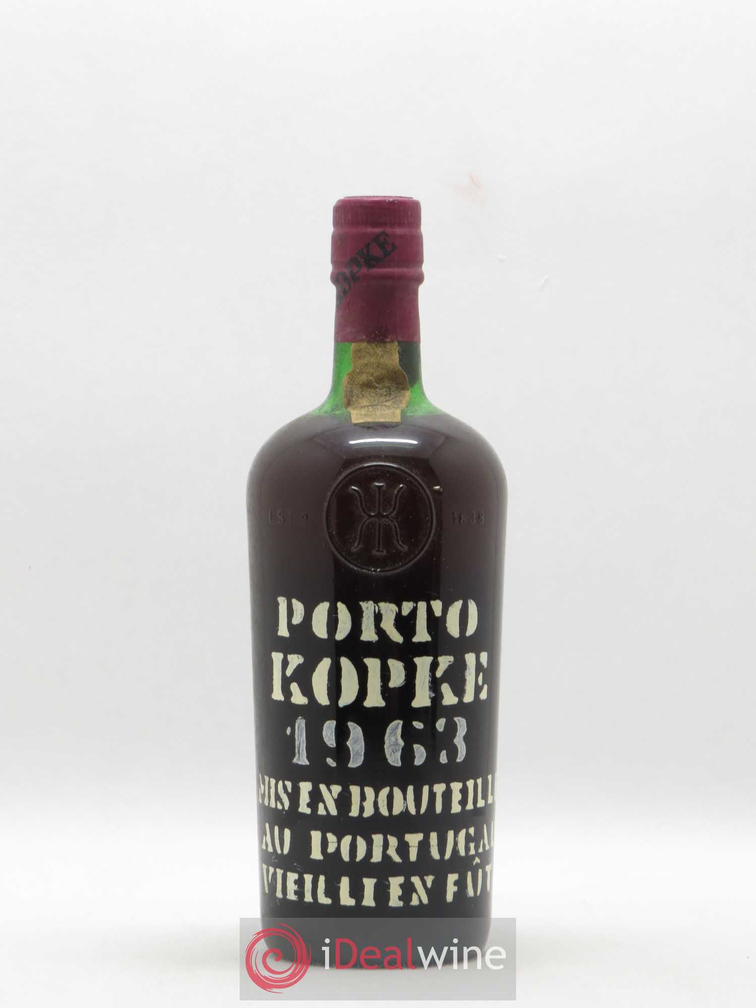 Porto Kopke 1963 - Lot de 1 bouteille - 0