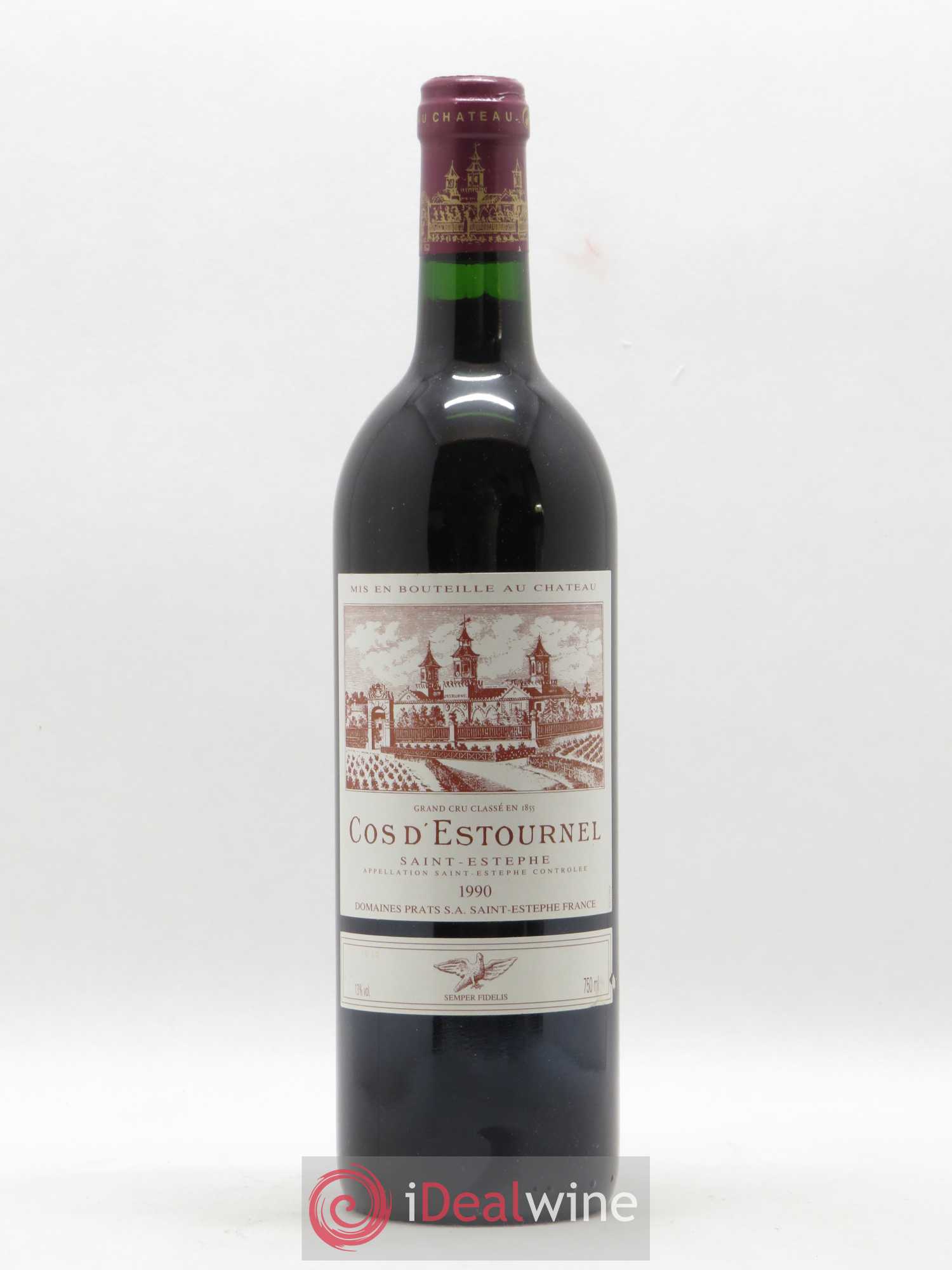 Cos d'Estournel 2ème Grand Cru Classé 1990 - Lot de 1 bouteille - 0