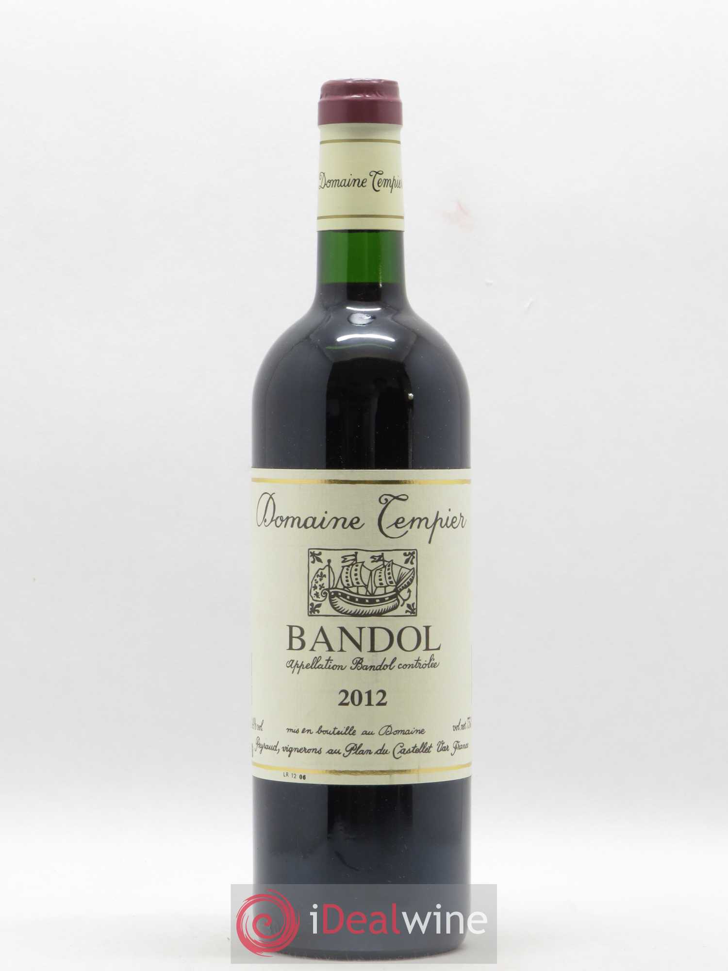 Bandol Domaine Tempier Famille Peyraud 2012 - Lot de 1 bouteille - 0