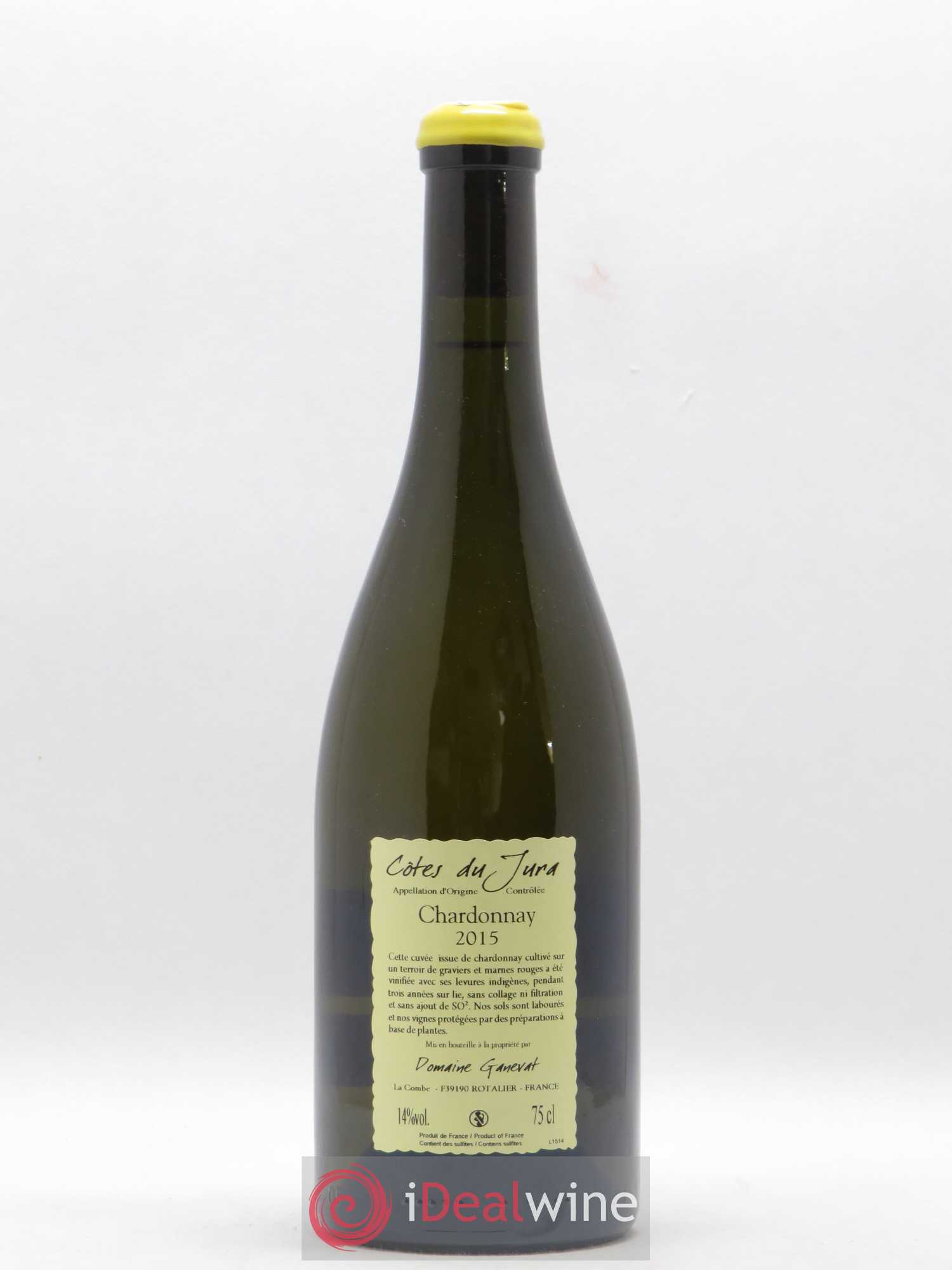 Côtes du Jura Les Gryphées Vieilles Vignes Jean-François Ganevat (Domaine) 2015 - Lot de 1 bouteille - 1