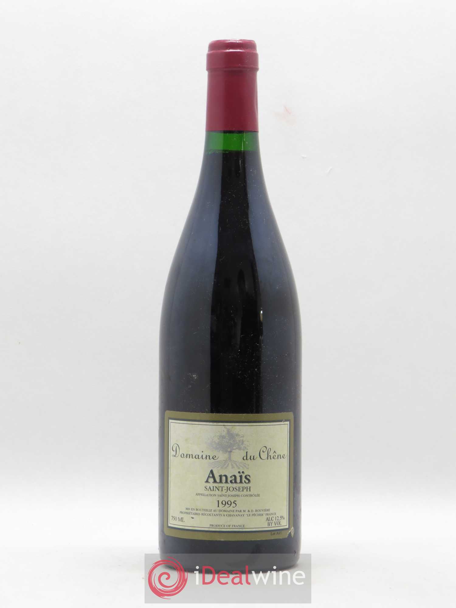 Saint-Joseph Anaïs Domaine du Chêne 1995 - Posten von 1 Flasche - 0