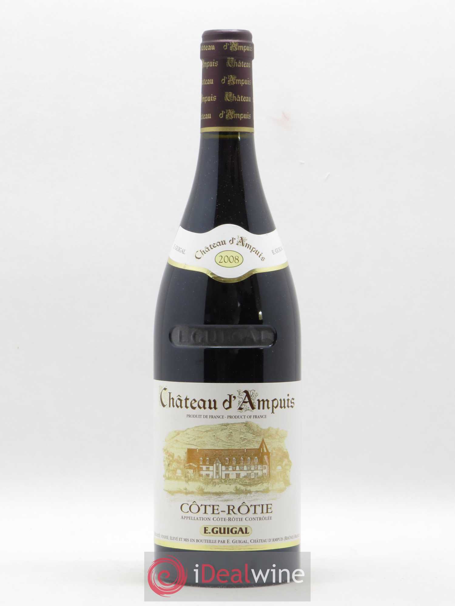 Côte-Rôtie Château d'Ampuis Guigal 2008 - Lot de 1 bouteille - 0