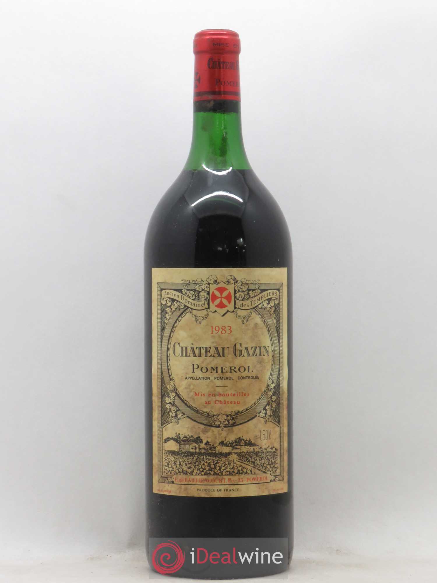 Château Gazin 1983 - Lot de 1 magnum - 0