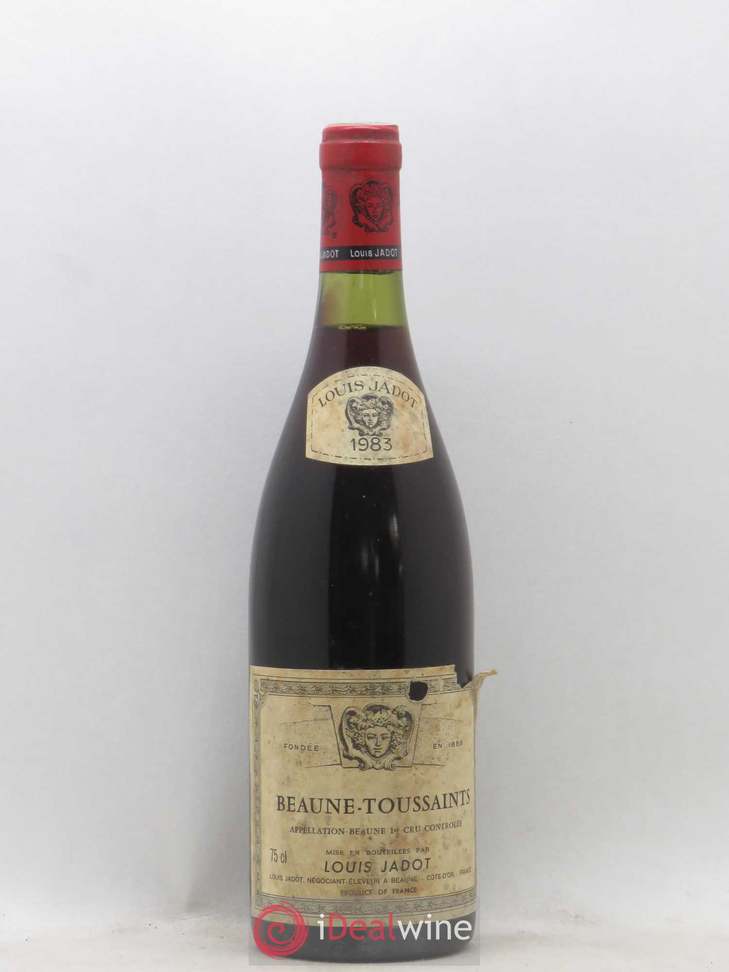 Beaune 1er Cru Toussaint Jadot 1983 - Posten von 1 Flasche - 0
