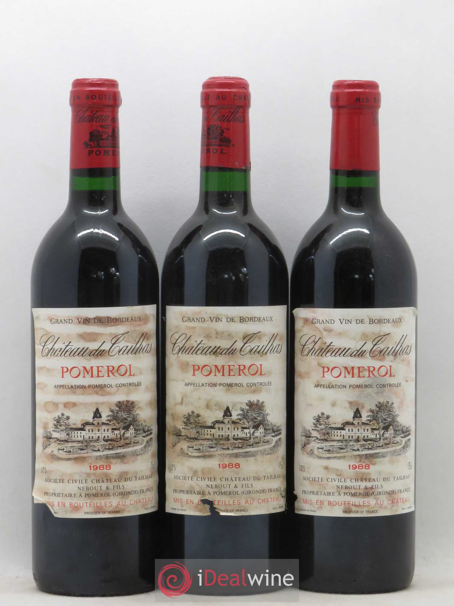 Château du Tailhas 1988 - Lot de 12 bouteilles - 2