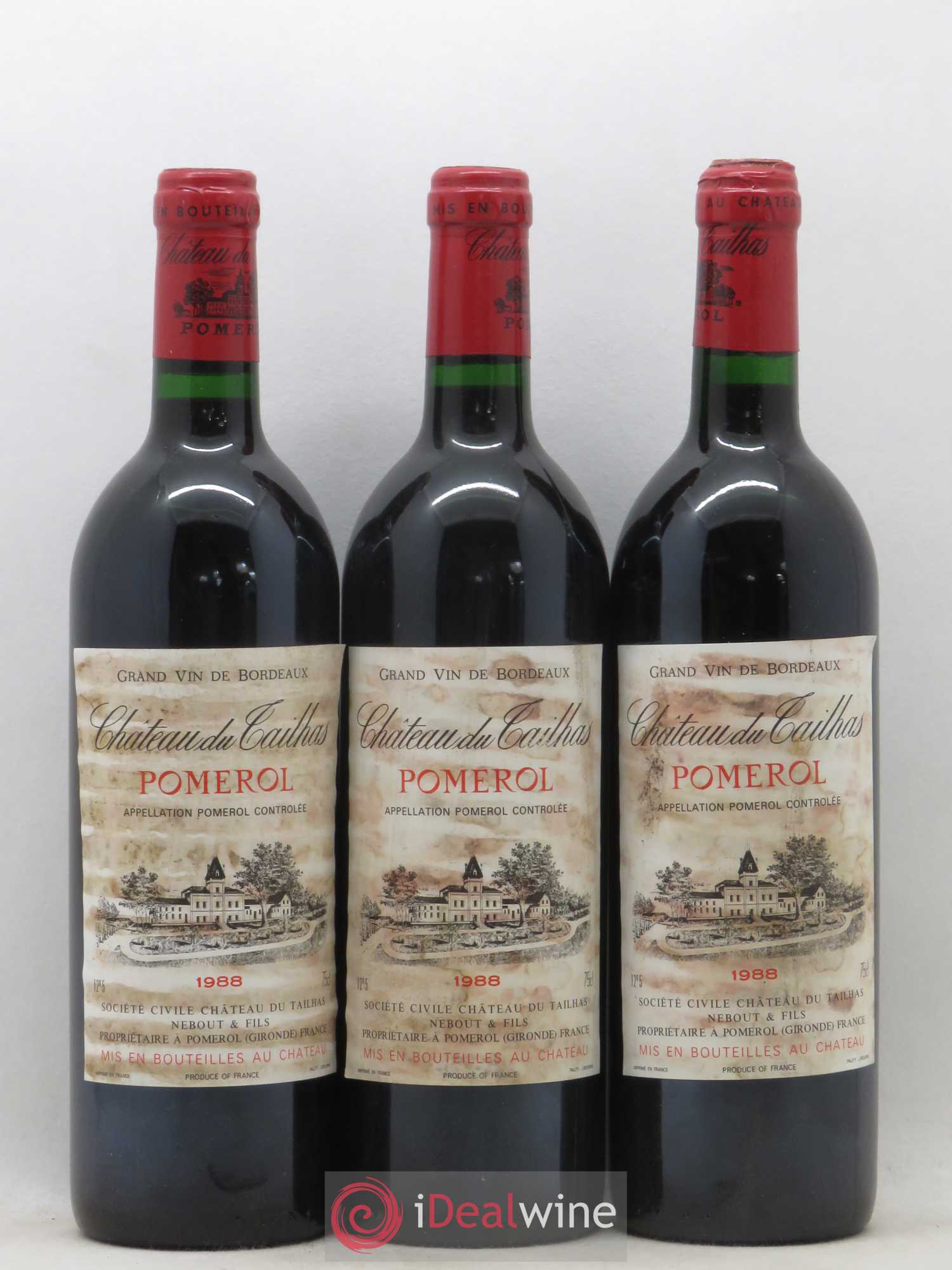 Château du Tailhas 1988 - Lot de 12 bouteilles - 4