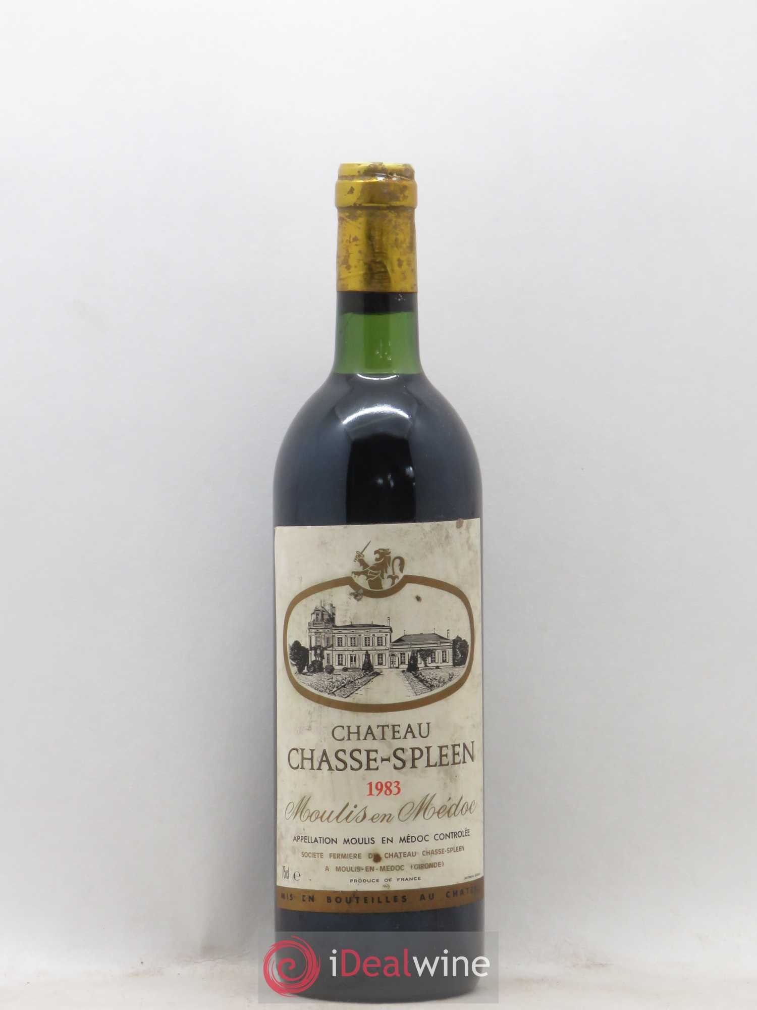 Château Chasse Spleen 1983 - Lot de 1 bouteille - 0