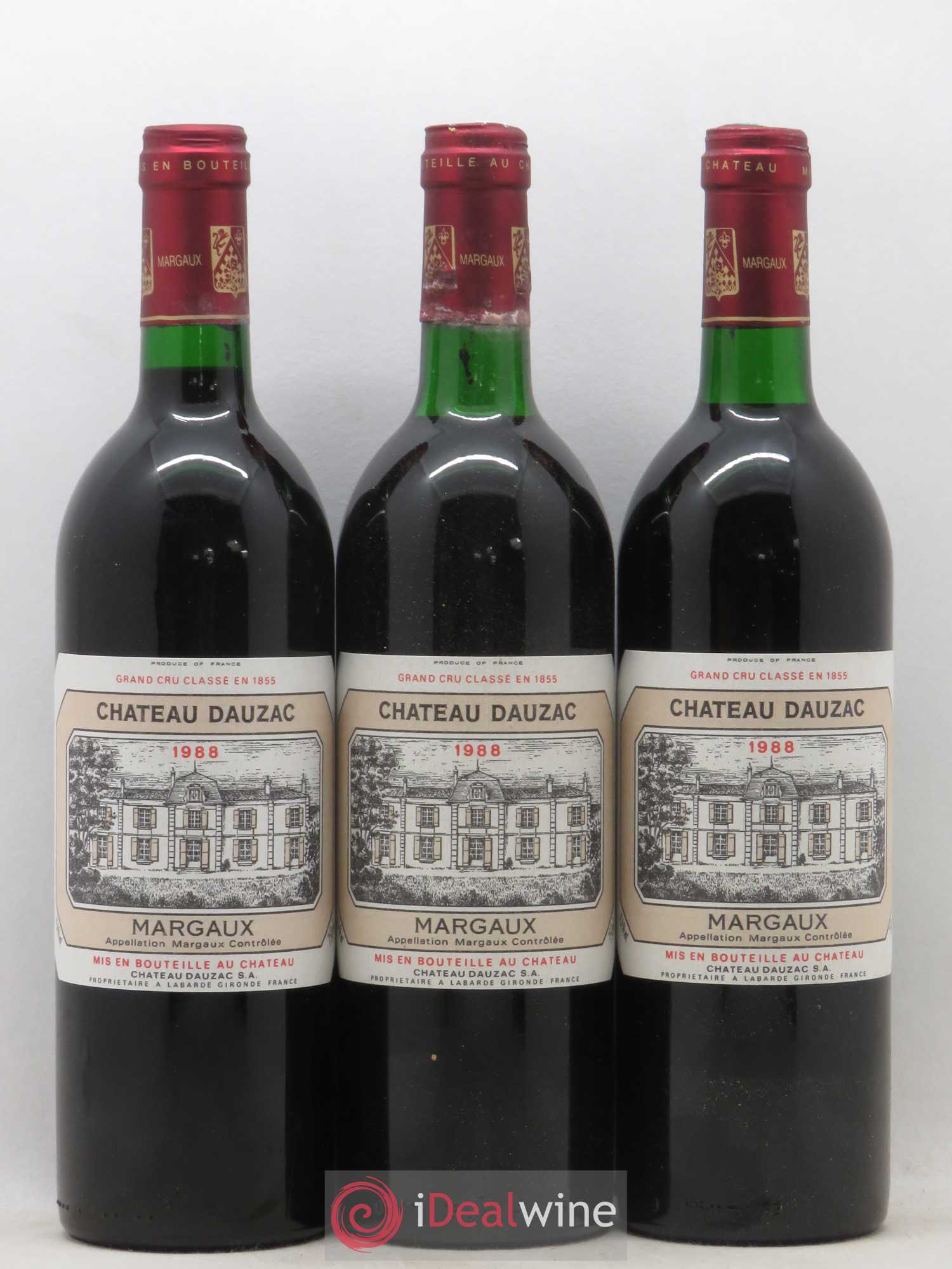 Château Dauzac 5ème Grand Cru Classé 1988 - Lot de 12 bouteilles - 2