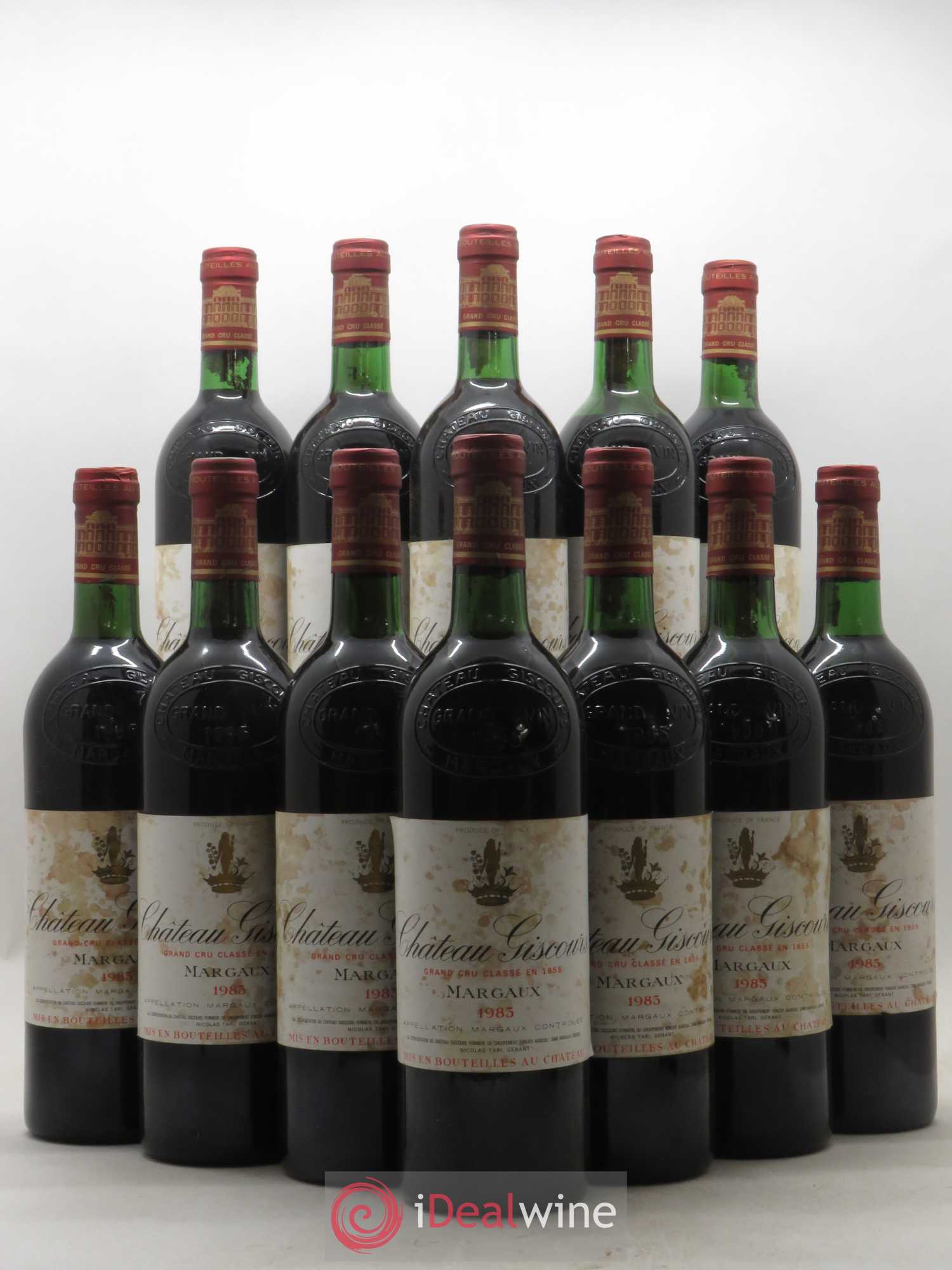 Château Giscours 3ème Grand Cru Classé 1985 - Lot de 12 bouteilles - 0