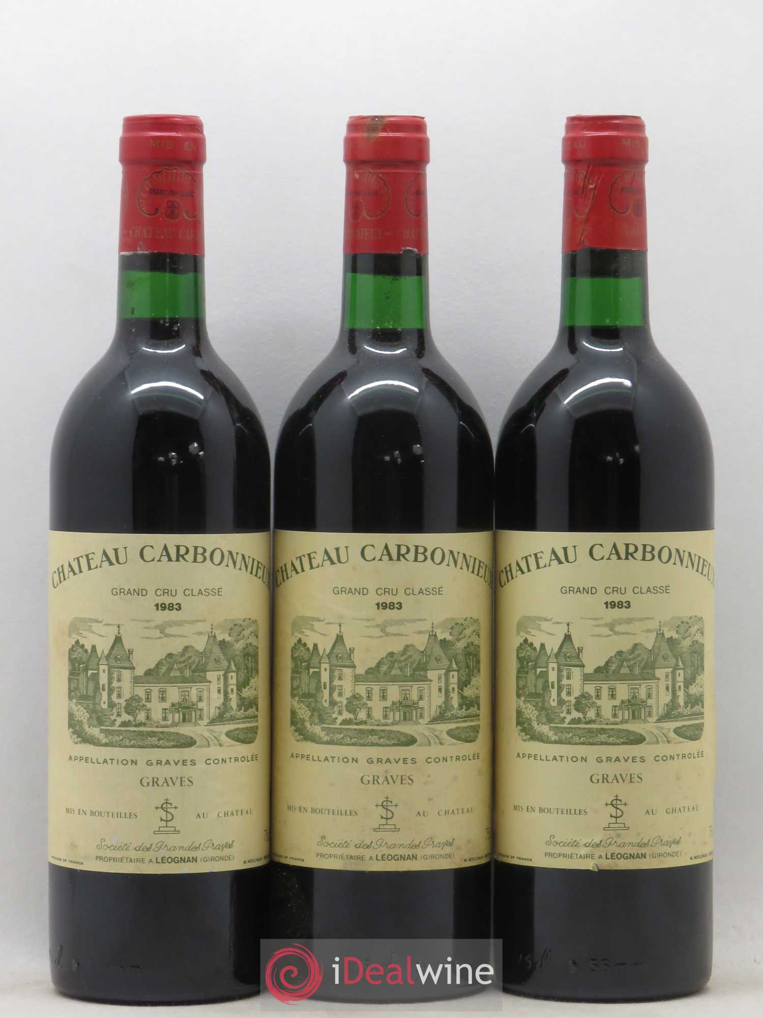 Château Carbonnieux Cru Classé de Graves 1983 - Lot de 12 bouteilles - 4