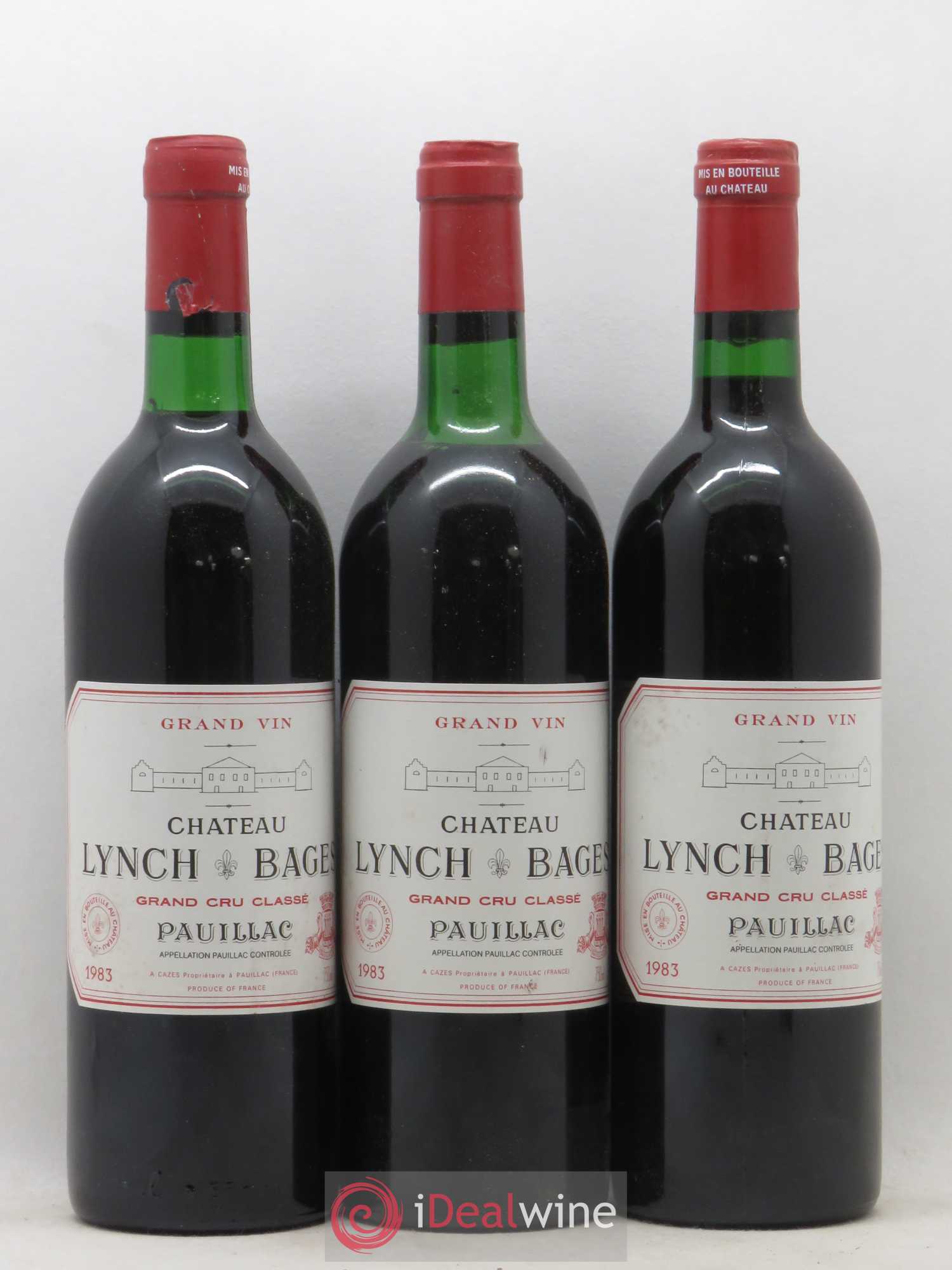 Château Lynch Bages 5ème Grand Cru Classé 1983 - Lot de 6 bouteilles - 2