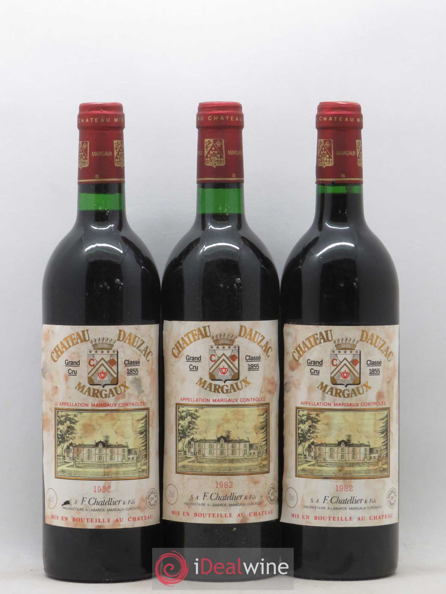 Château Dauzac 5ème Grand Cru Classé 1982 - Lot de 6 bouteilles - 2