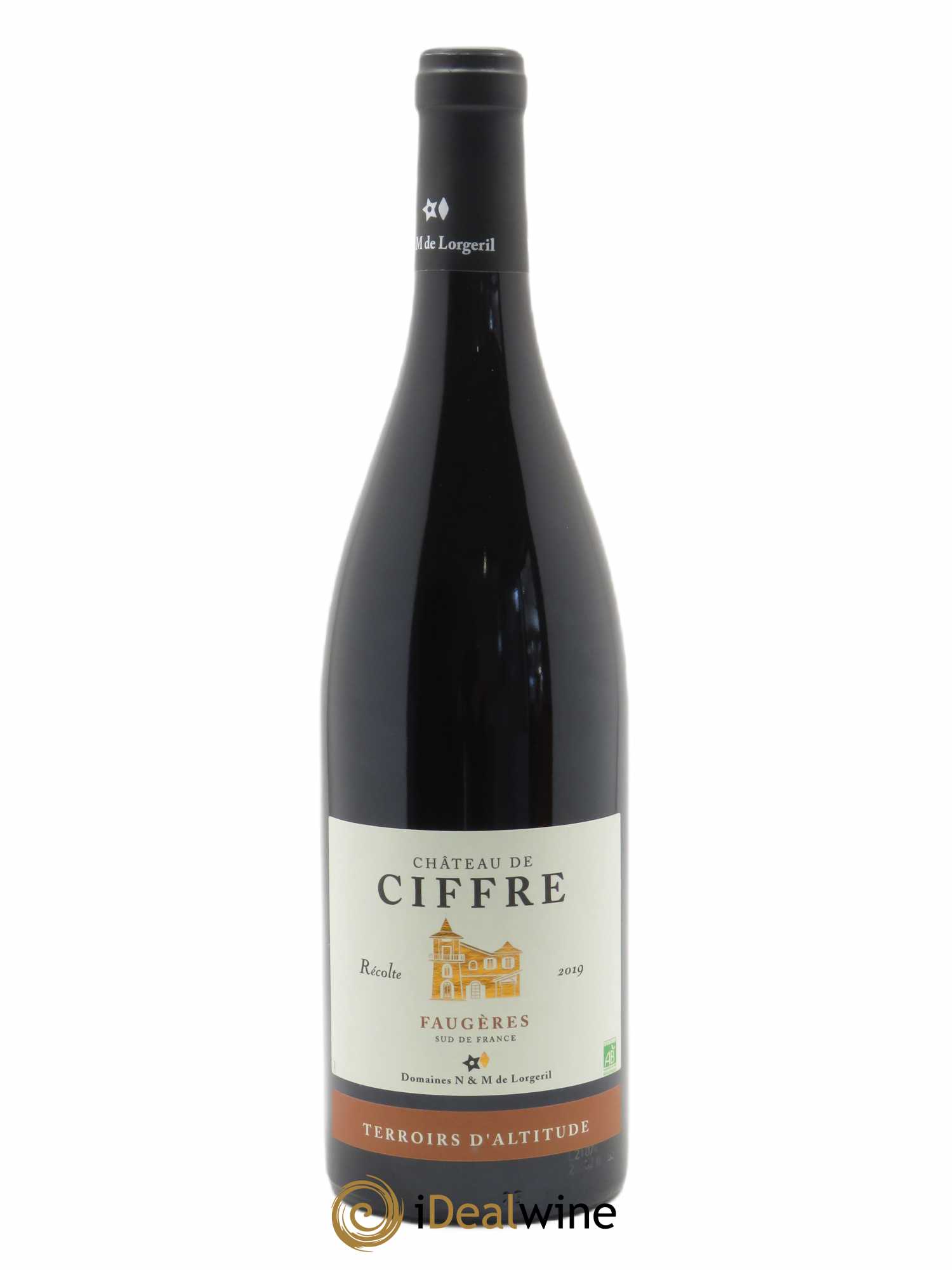 Faugères Château de Ciffre Terroirs d'Altitude Maison Lorgeril 2019 - Lot de 1 bouteille - 0