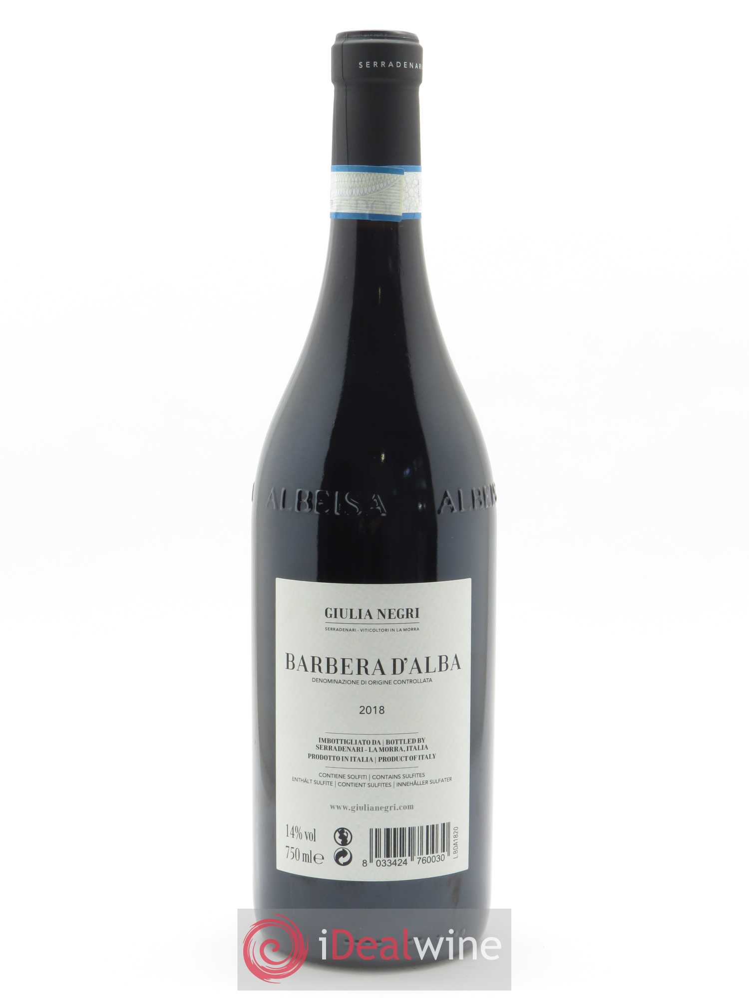 Barbera d'Alba DOC Giulia Negri 2018 - Lot of 1 bottle - 1