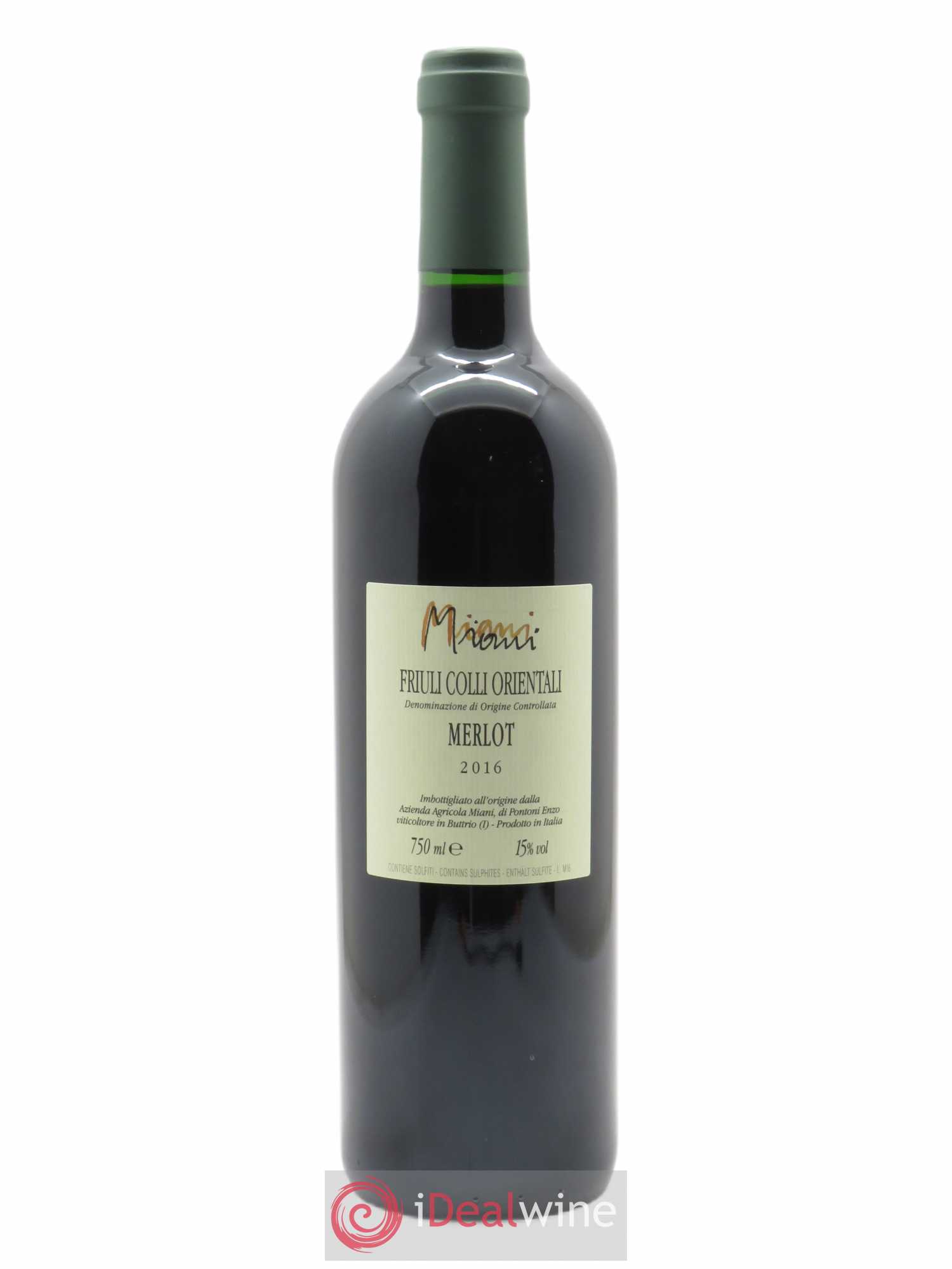 Colli Orientali del Friuli IGT Merlot Miani 2016 - Lotto di 1 bottiglia - 1