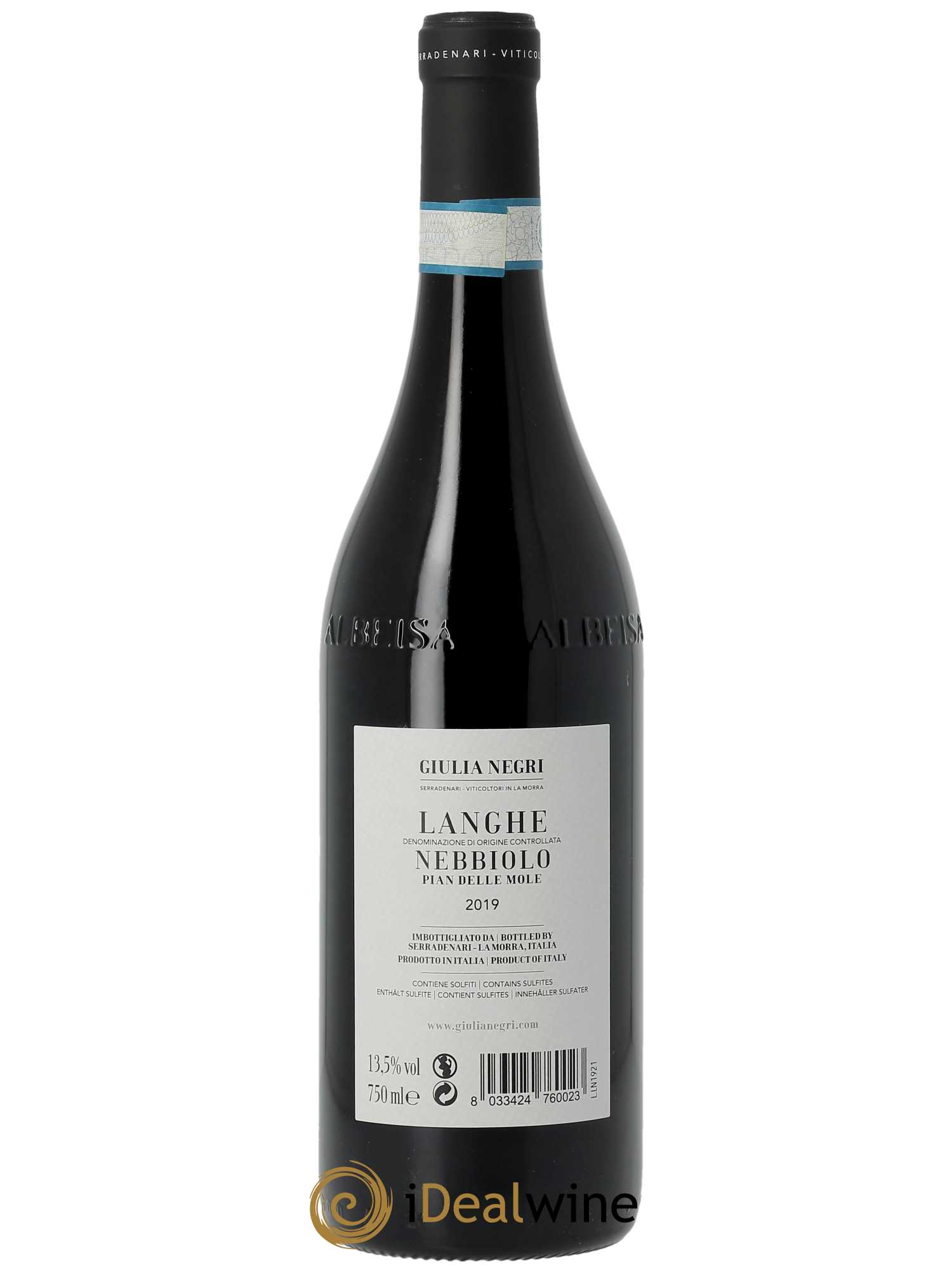Langhe DOC Giulia Negri Nebbiolo 2019 - Lot of 1 bottle - 1