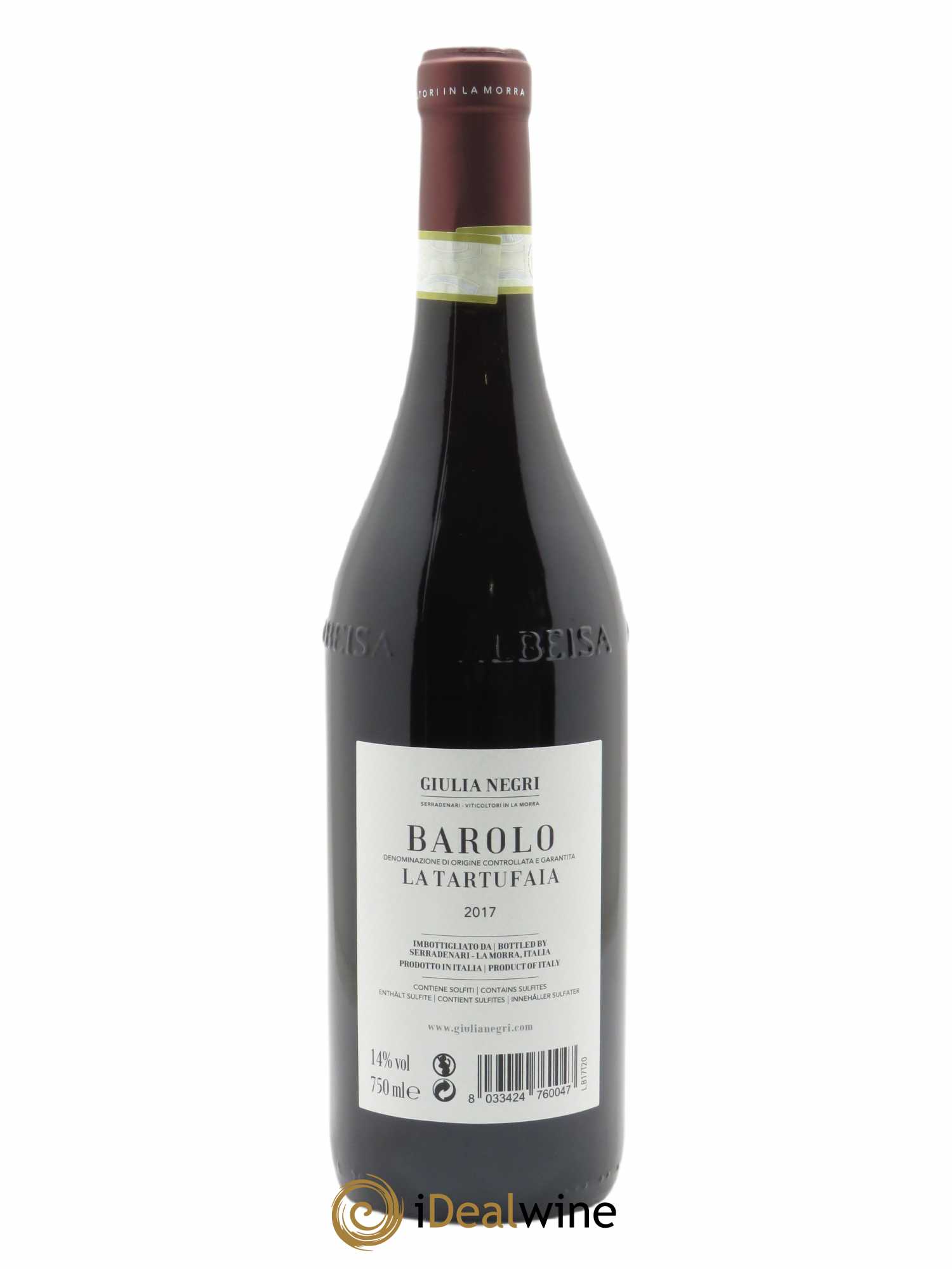 Barolo DOCG Giulia Negri La Tartufaia 2017 - Lot de 1 bouteille - 1