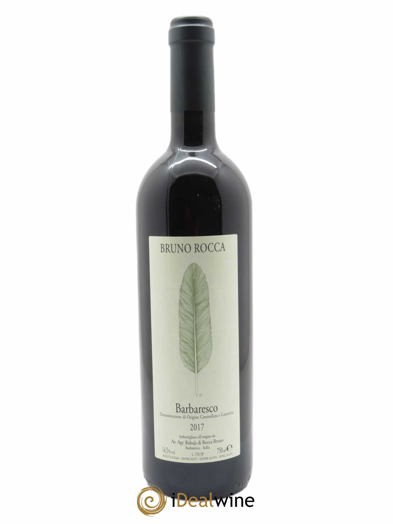 Barbaresco DOCG Bruno Rocca 2017 - Lot de 1 bouteille - 0