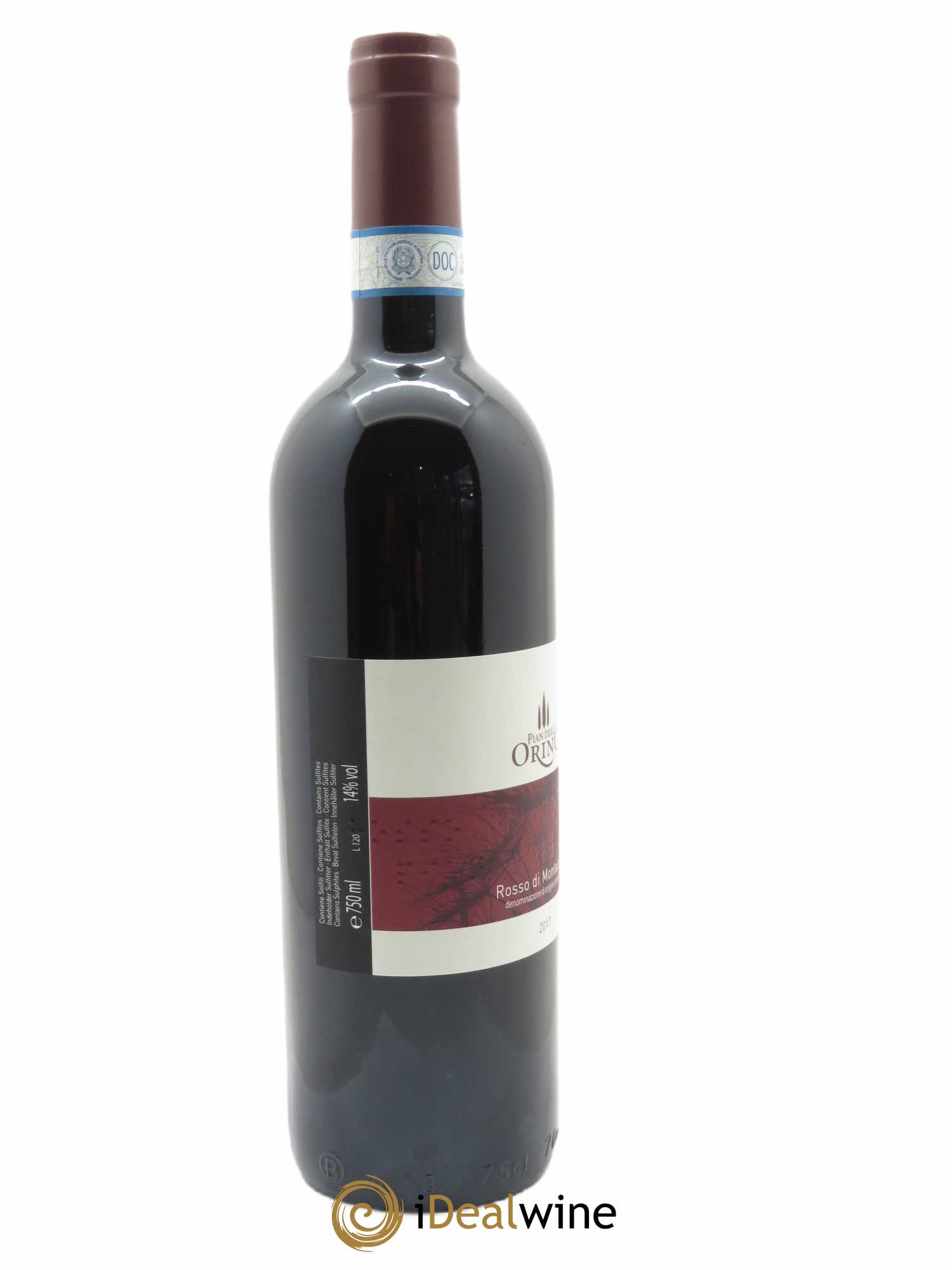 Rosso di Montalcino DOC Pian dell'Orino 2017 - Lot de 1 bouteille - 1