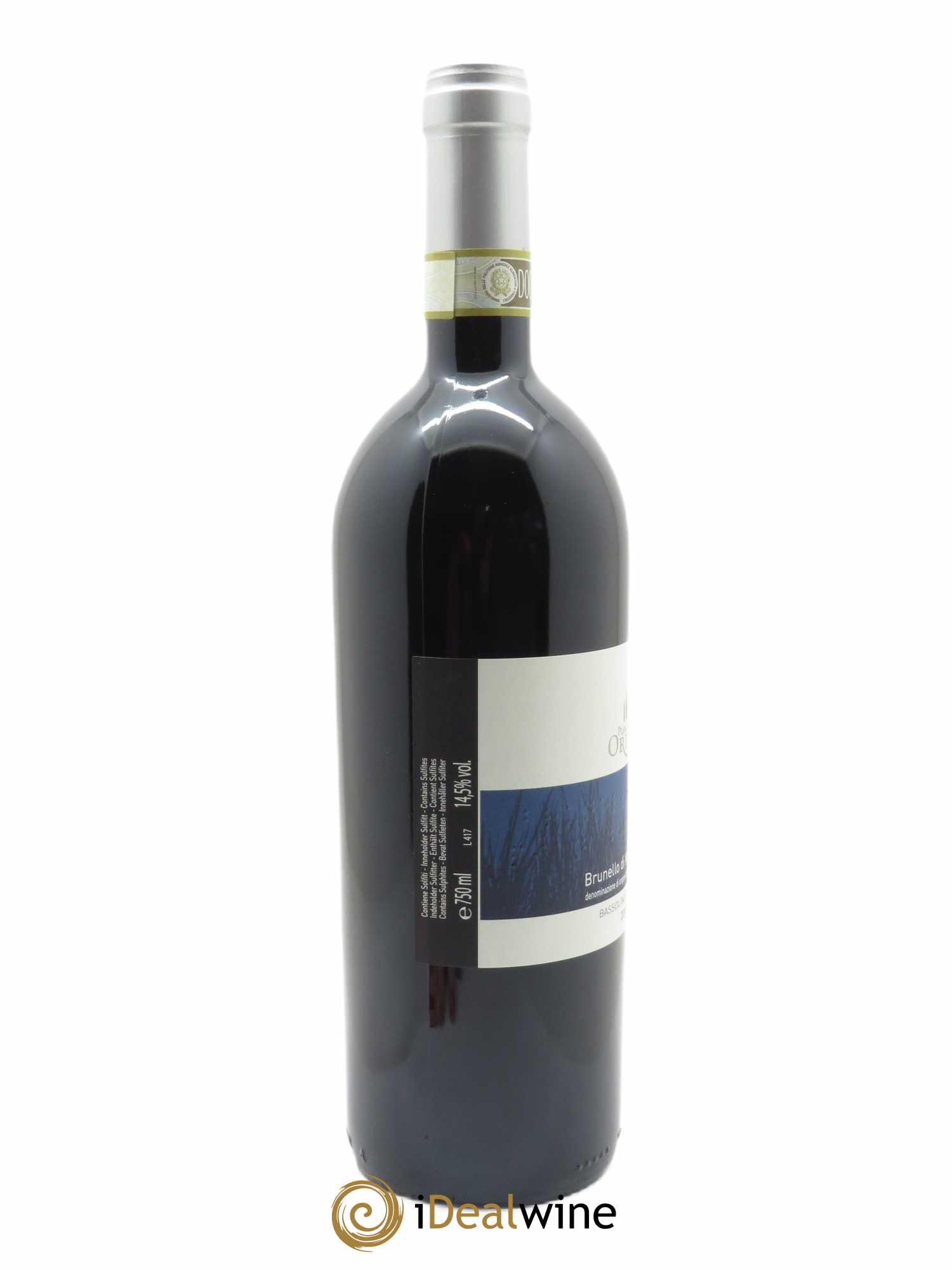 Brunello di Montalcino DOCG Bassolino di Sopra Pian dell'Orino 2012 - Lot de 1 bouteille - 2