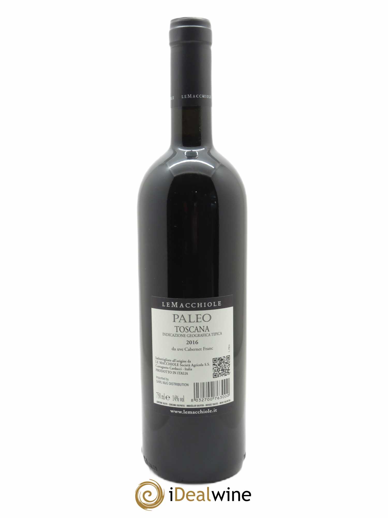 Toscana IGT Le Macchiole Paleo Rosso 2016 - Lot de 1 bouteille - 1