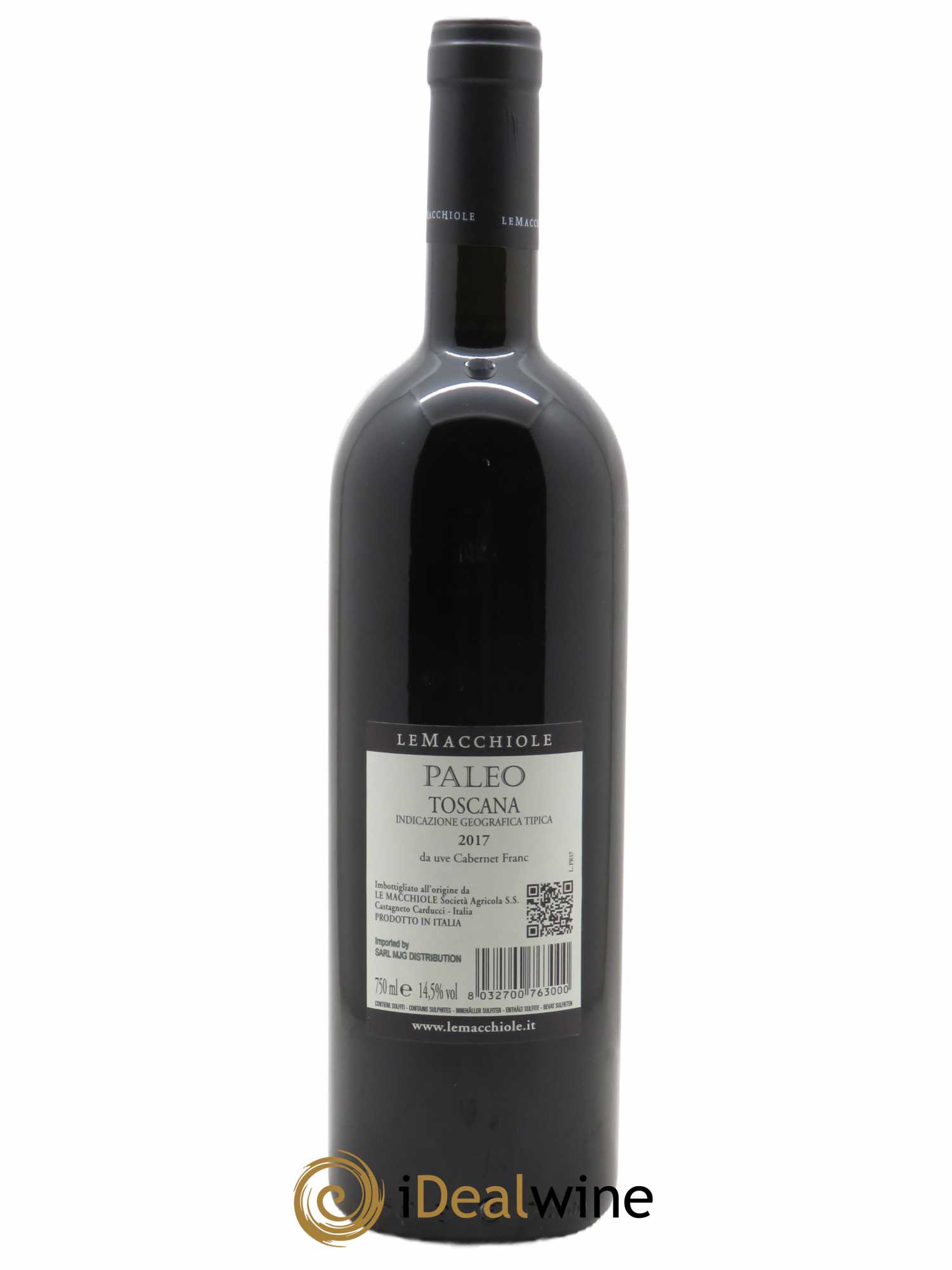 Toscana IGT Le Macchiole Paleo Rosso 2017 - Lot de 1 bouteille - 1