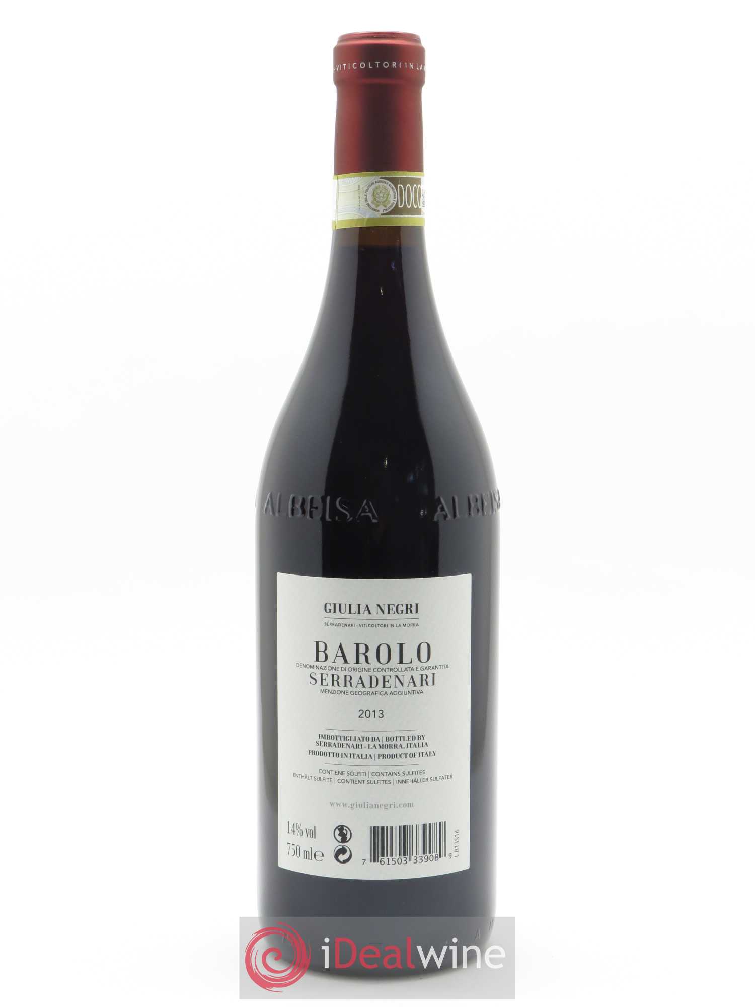 Barolo DOCG Giulia Negri Serradenari 2013 - Lot de 1 bouteille - 1
