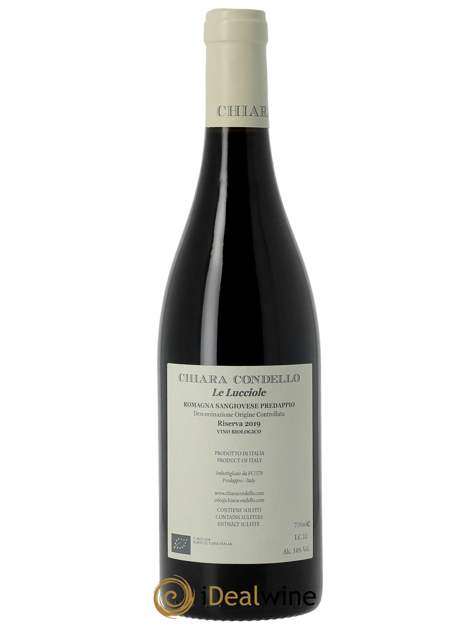 Sangiovese Di Romagna Predappio DOC Chiara Condello Le Lucciole Riserva 2019 - Lot of 1 bottle - 1