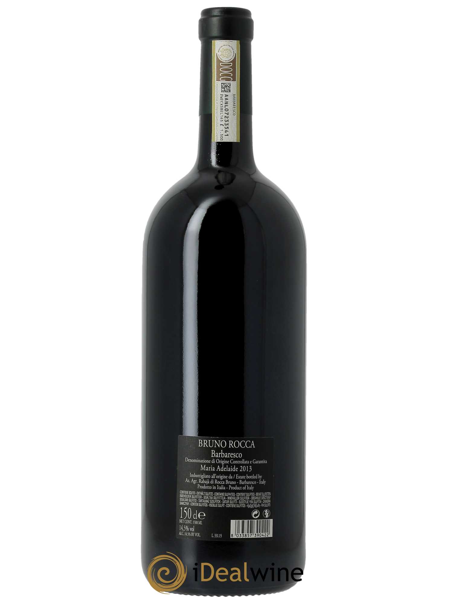 Barbaresco DOCG Maria Adelaide Bruno Rocca 2013 - Lot of 1 magnum - 1