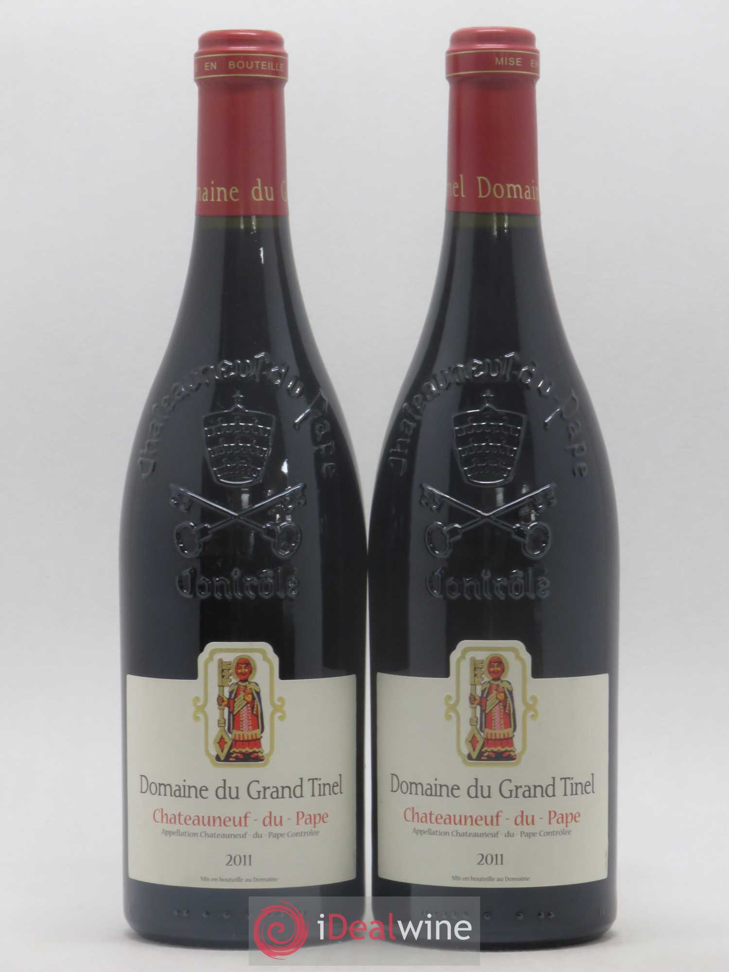 Châteauneuf-du-Pape Domaine Grand Tinel 2011 - Lot de 2 bouteilles - 0