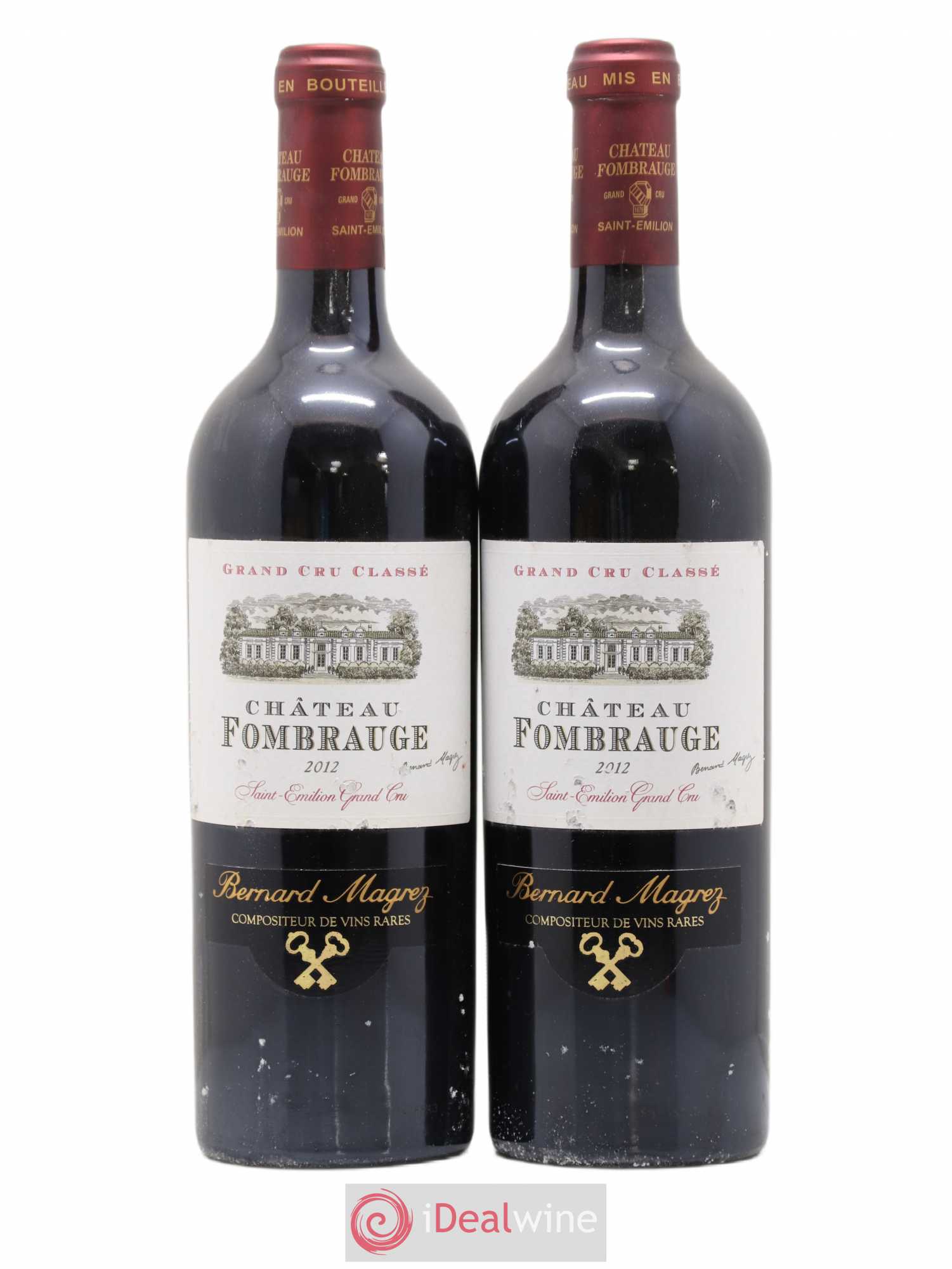 Château Fombrauge Grand Cru Classé 2012 - Lot de 2 bouteilles - 0